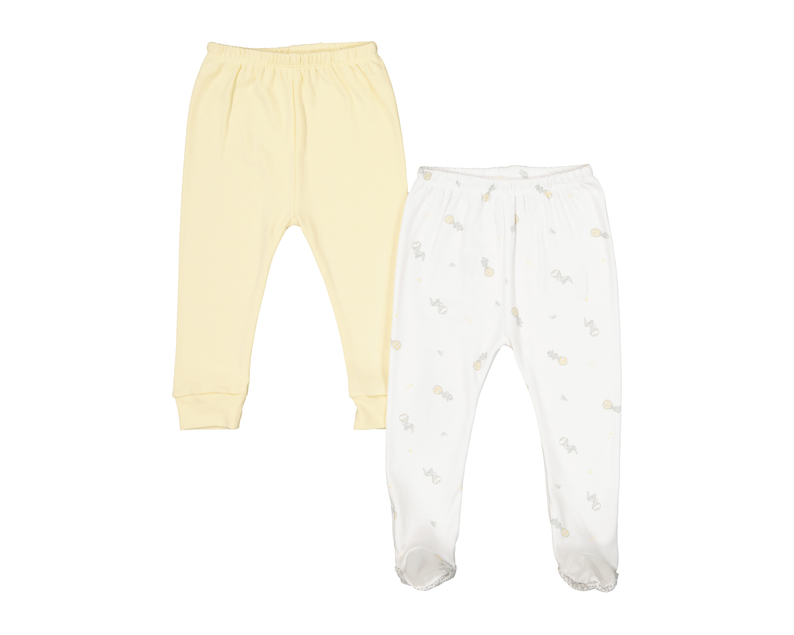 Foto 1 | Foto 1 | Pantalón para Bebé Niña Baby Optima de Algodón Estampado 2 Piezas