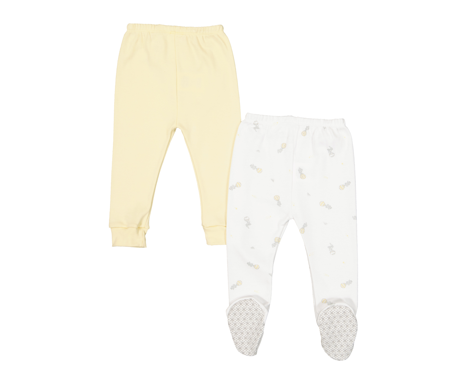 Foto 2 | Foto 2 | Pantalón para Bebé Niña Baby Optima de Algodón Estampado 2 Piezas