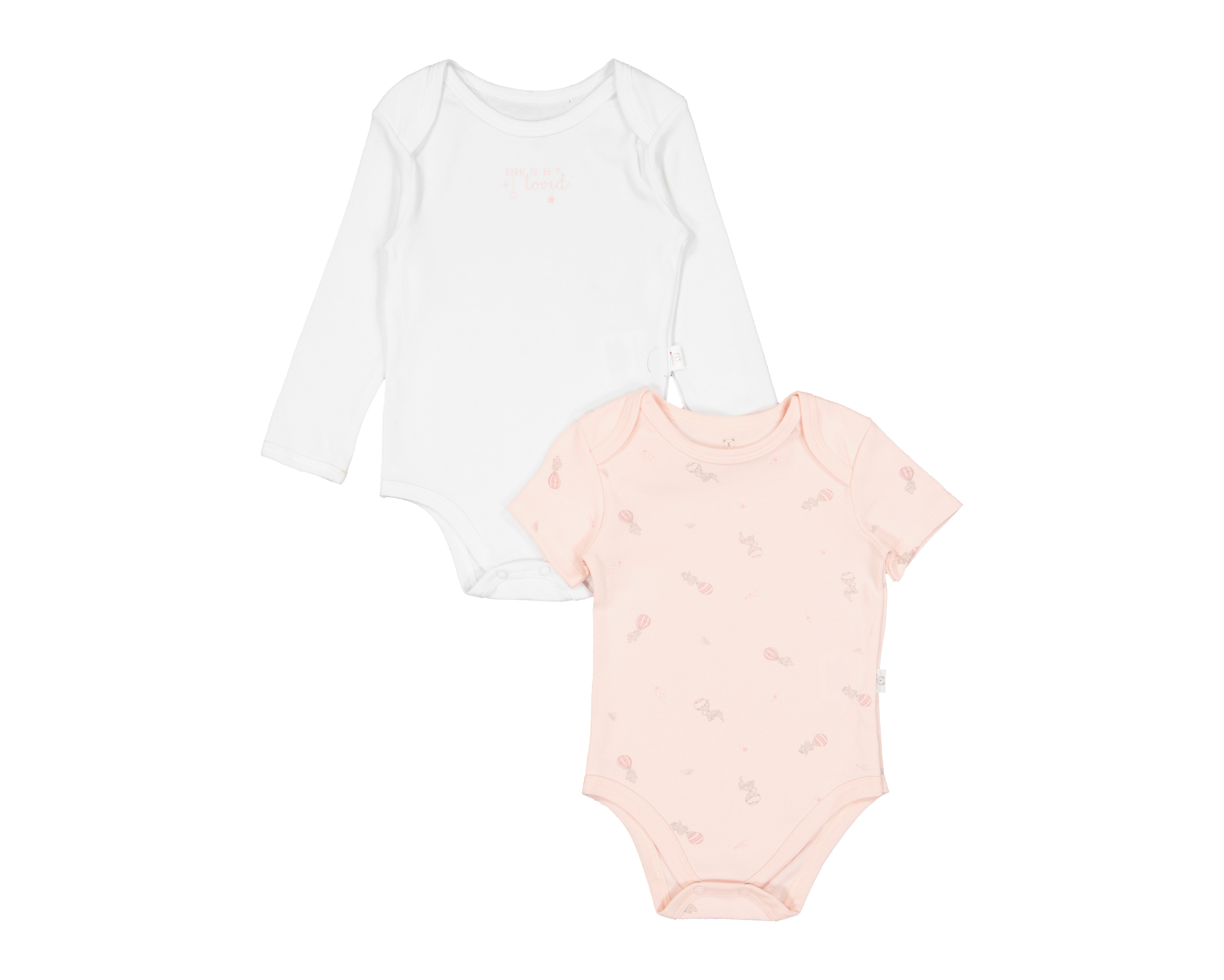 Foto 2 pulgar | Foto 1 | Pañalero para Bebé Niña Baby Optima de Algodón 2 Piezas