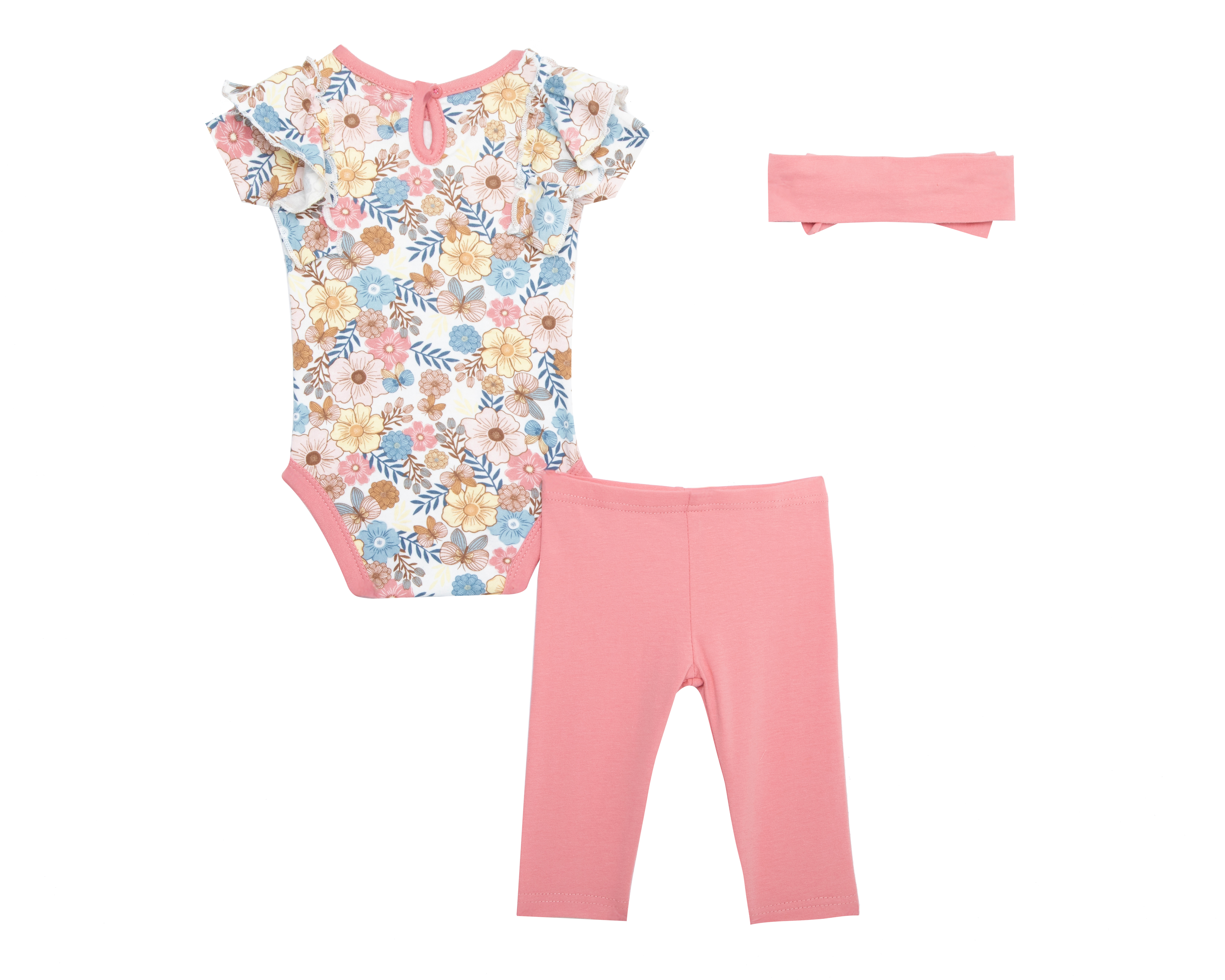 Foto 2 | Foto 2 | Conjunto para Bebé Niña Dreamgro 3 Piezas