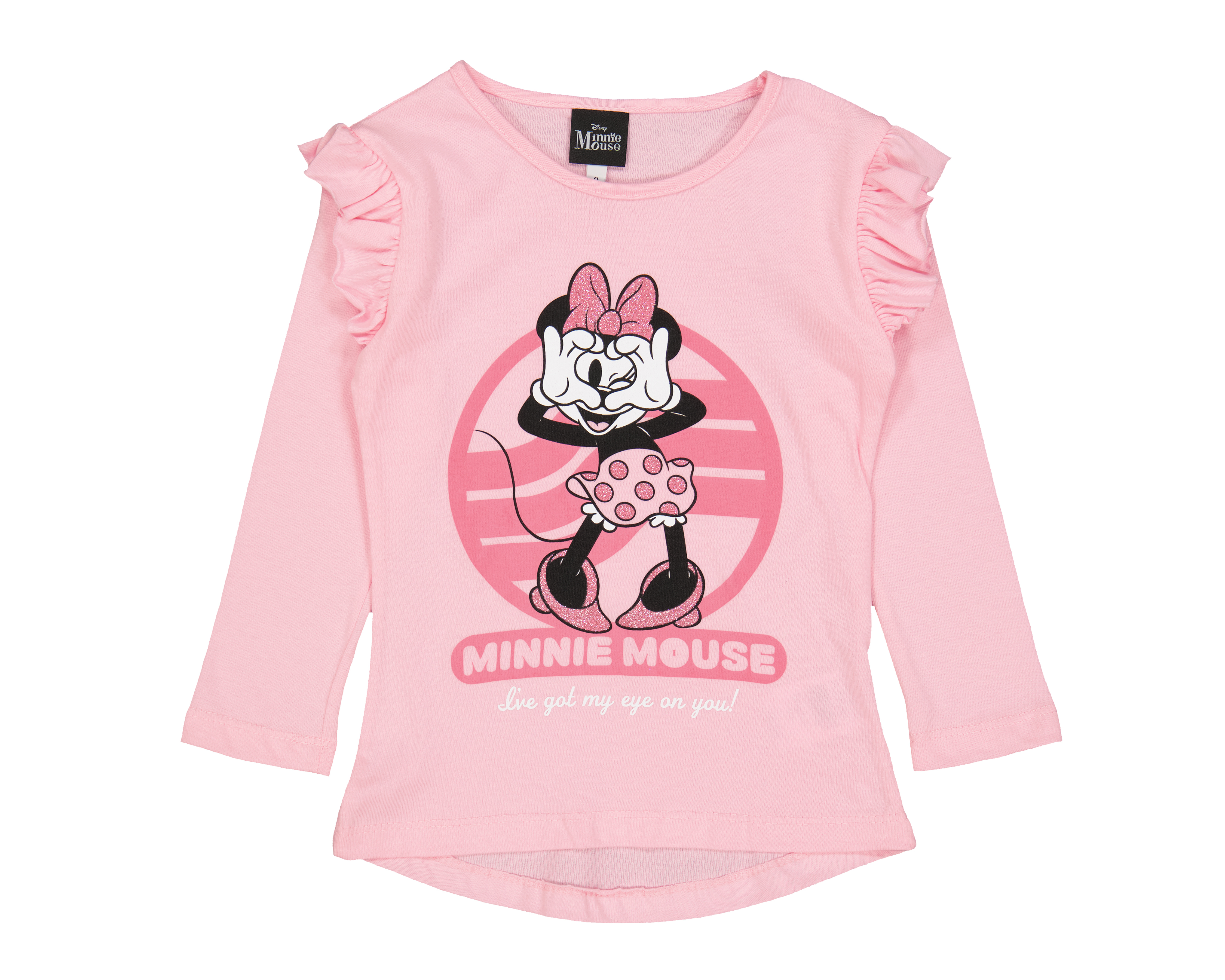 Foto 1 | Foto 1 | Playera para Bebé Niña Disney de Algodón Manga Larga