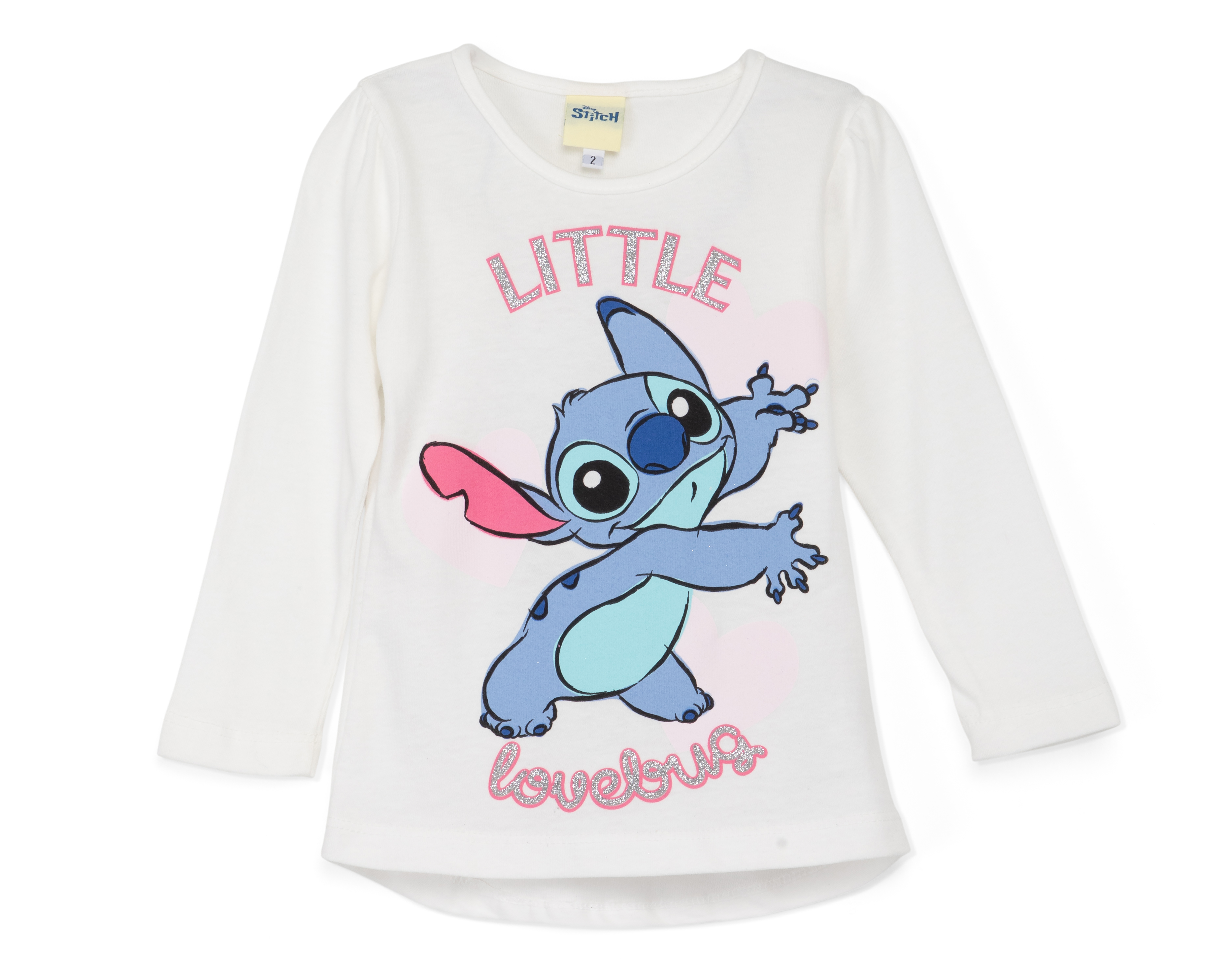 Foto 1 | Foto 1 | Playera Disney Lilo & Stitch de Algodón para Bebé Niña