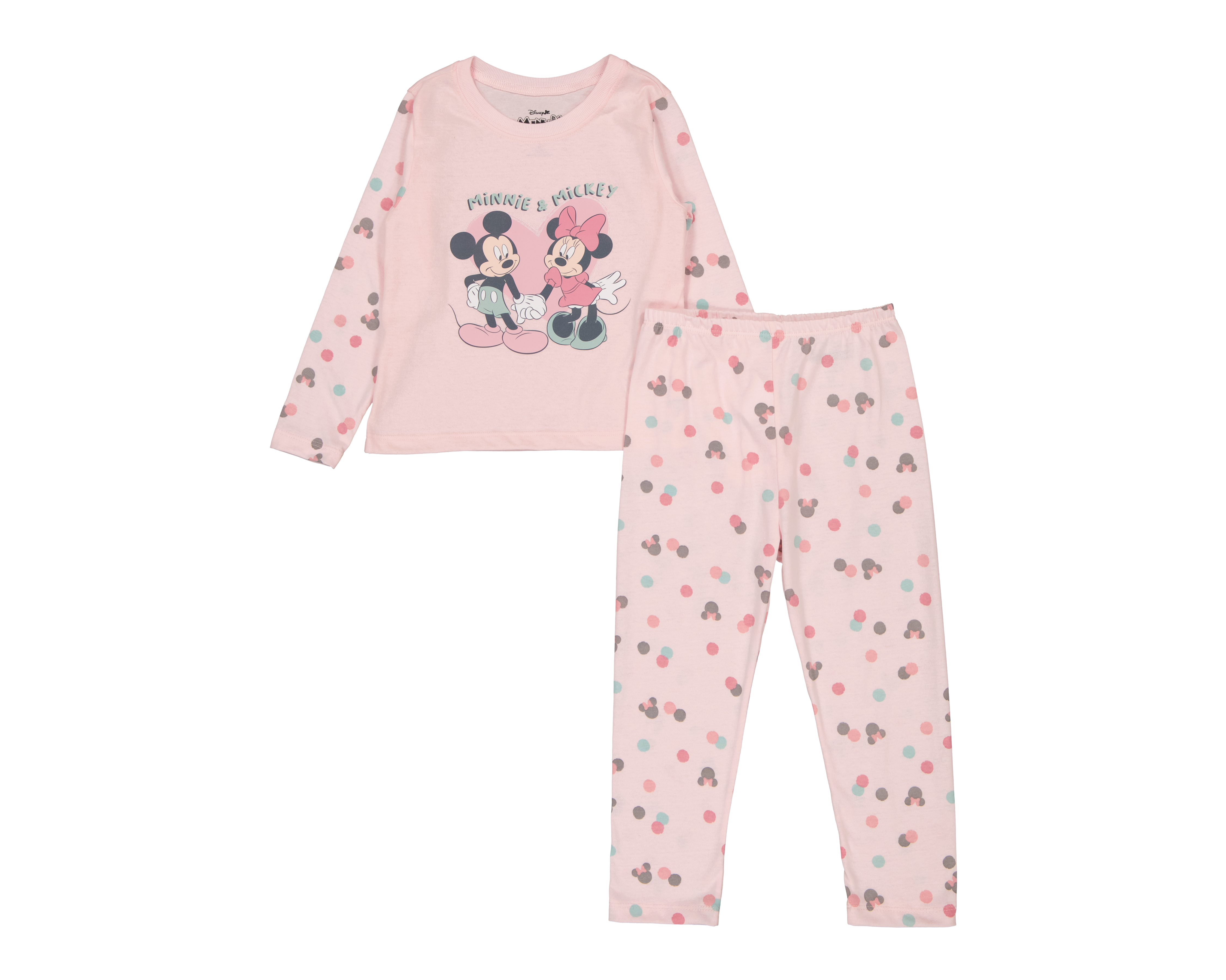 Pijama para Bebé Niña Disney de Algodón Rosa