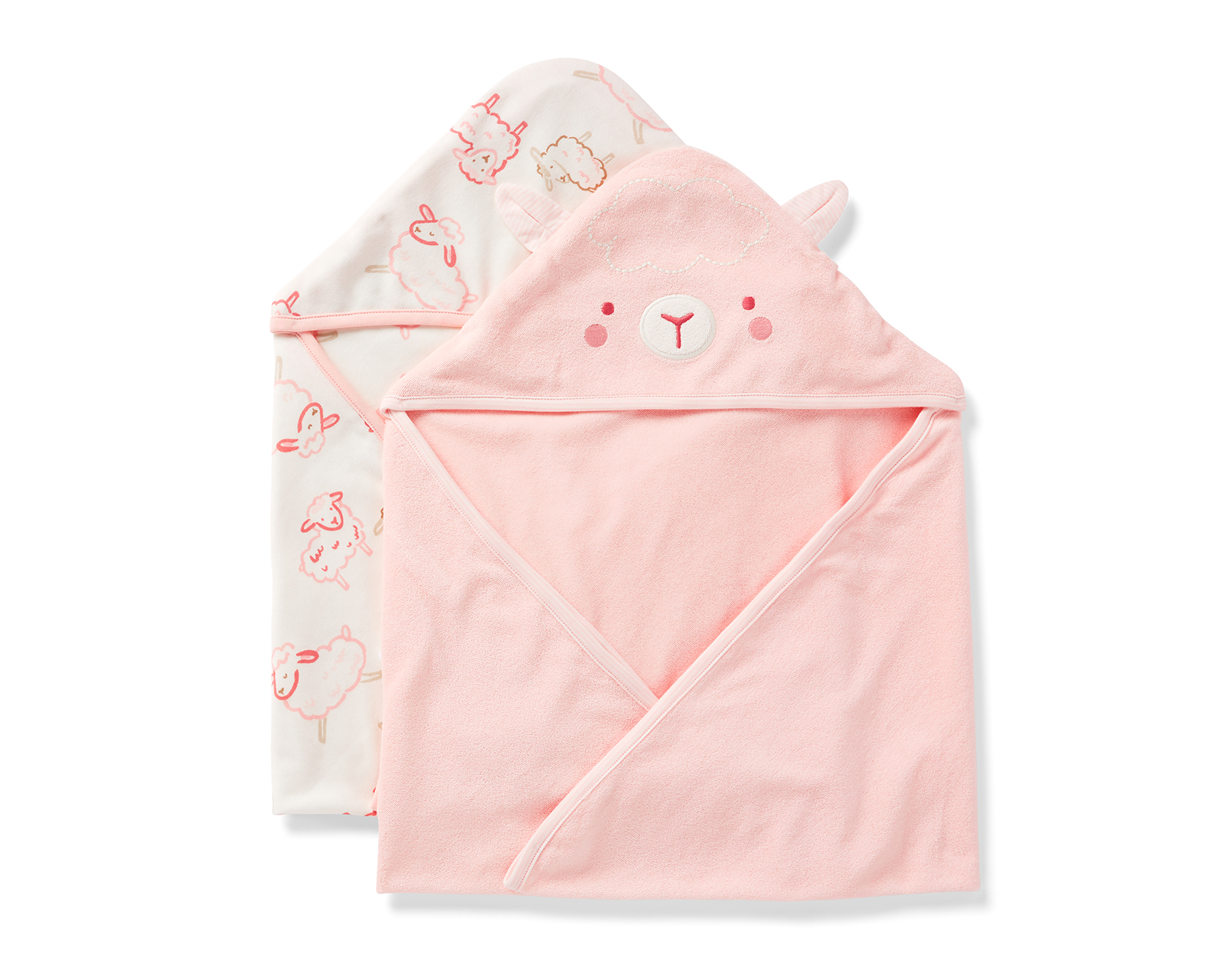 Foto 3 pulgar | Foto 2 | Toalla con Capucha para Bebé Niña Carter's 2 Piezas