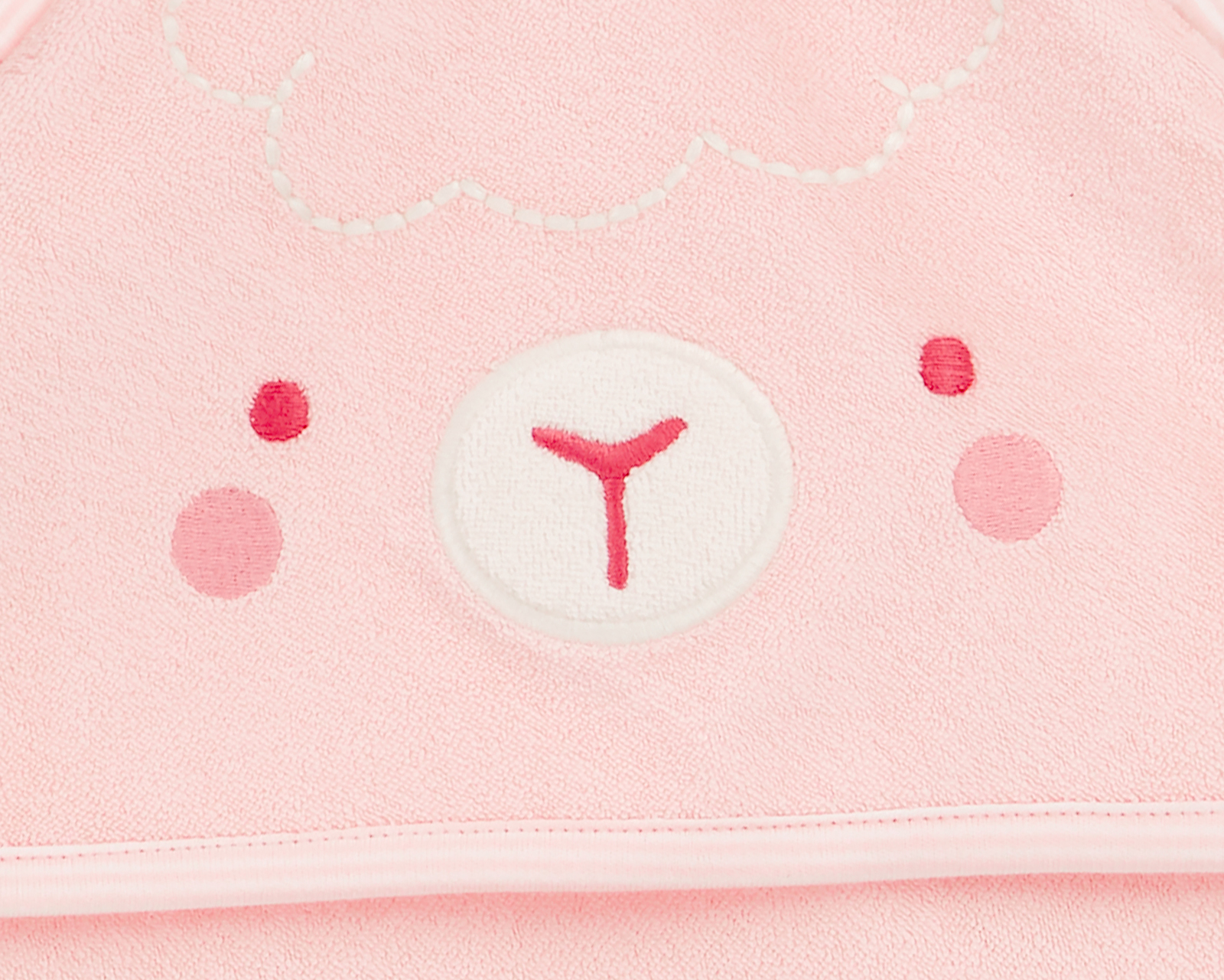 Foto 4 pulgar | Foto 3 | Toalla con Capucha para Bebé Niña Carter's 2 Piezas