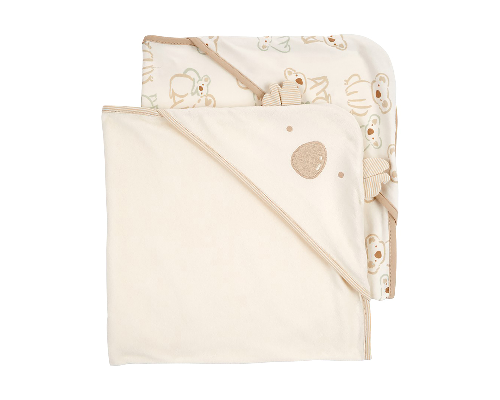 Toalla de Baño para Bebé Carter's con Capucha 2 Piezas