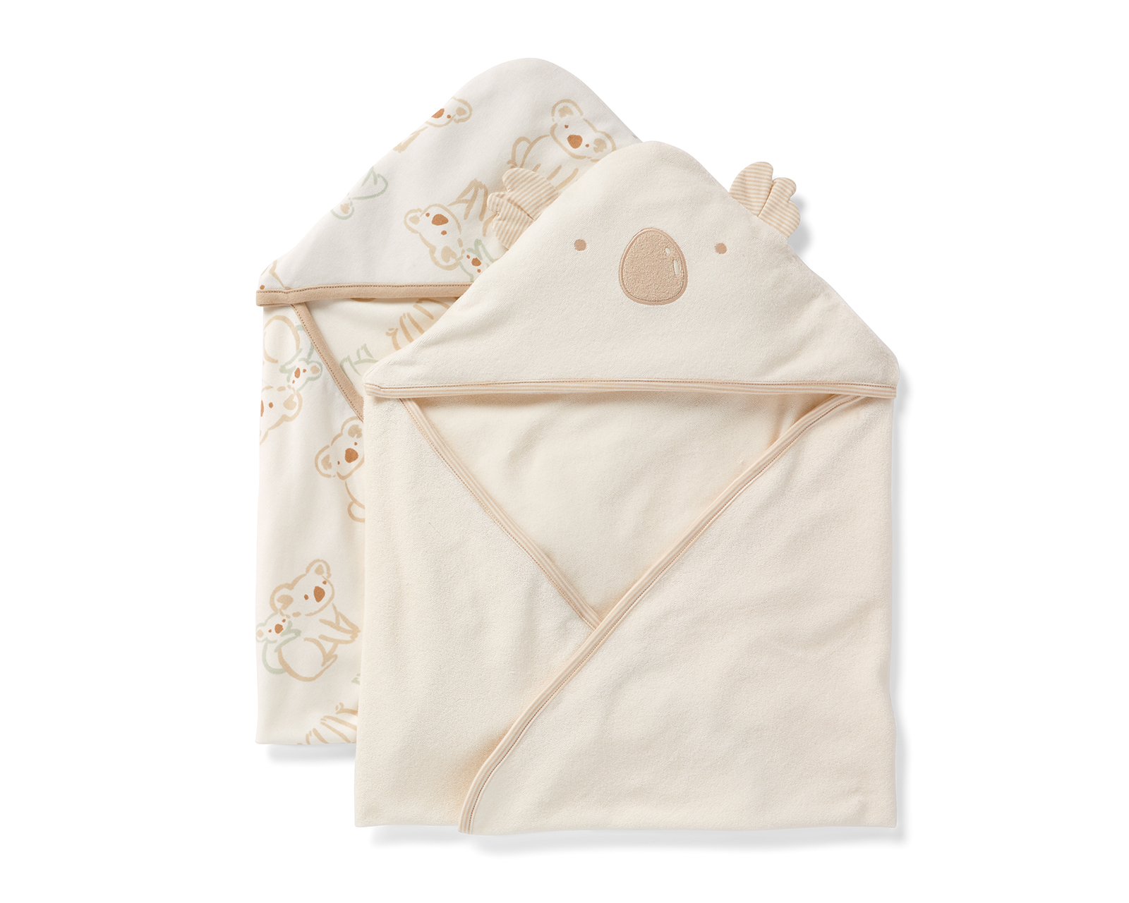 Foto 2 | Foto 2 | Toalla de Baño para Bebé Carter's con Capucha 2 Piezas