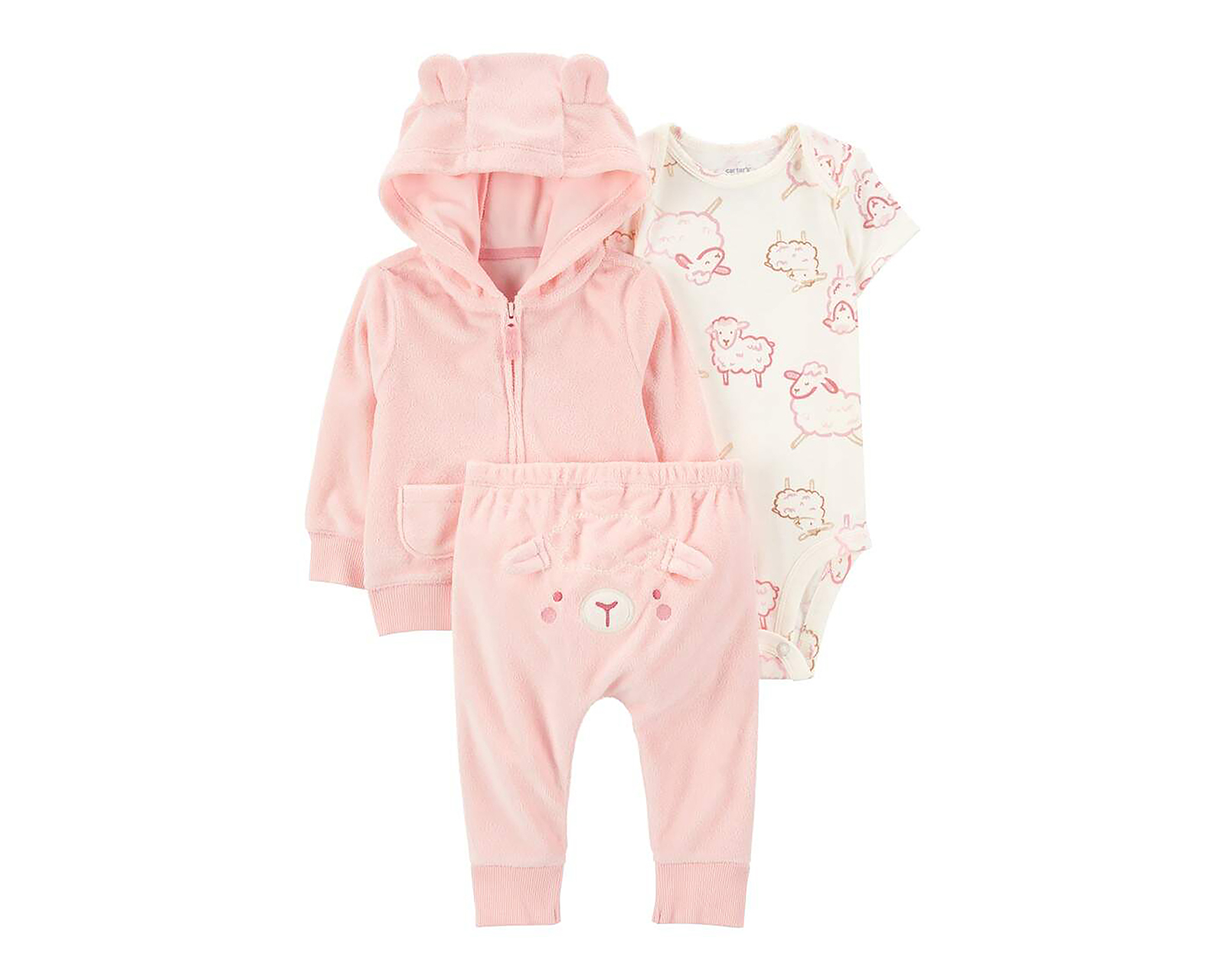 Conjunto para Bebé Niña Carter's 3 Piezas