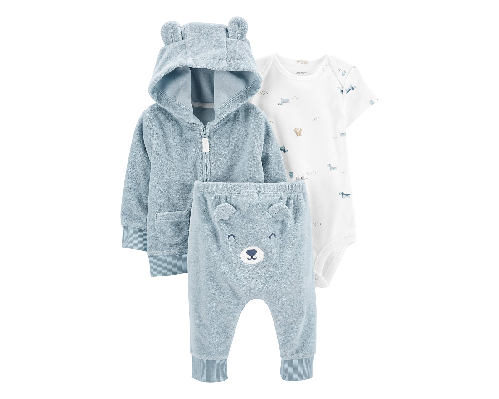 Conjunto para Bebé Niño Carter's 3 Piezas