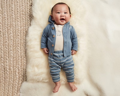 Foto 4 | Foto 4 | Conjunto de Algodón para Bebé Niño Carter's 3 Piezas