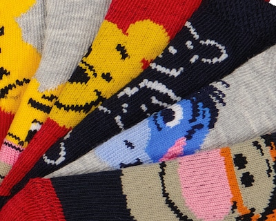 Foto 2 | Foto 2 | Calcetines para Bebé Niño Disney Winnie Pooh 6 Pares