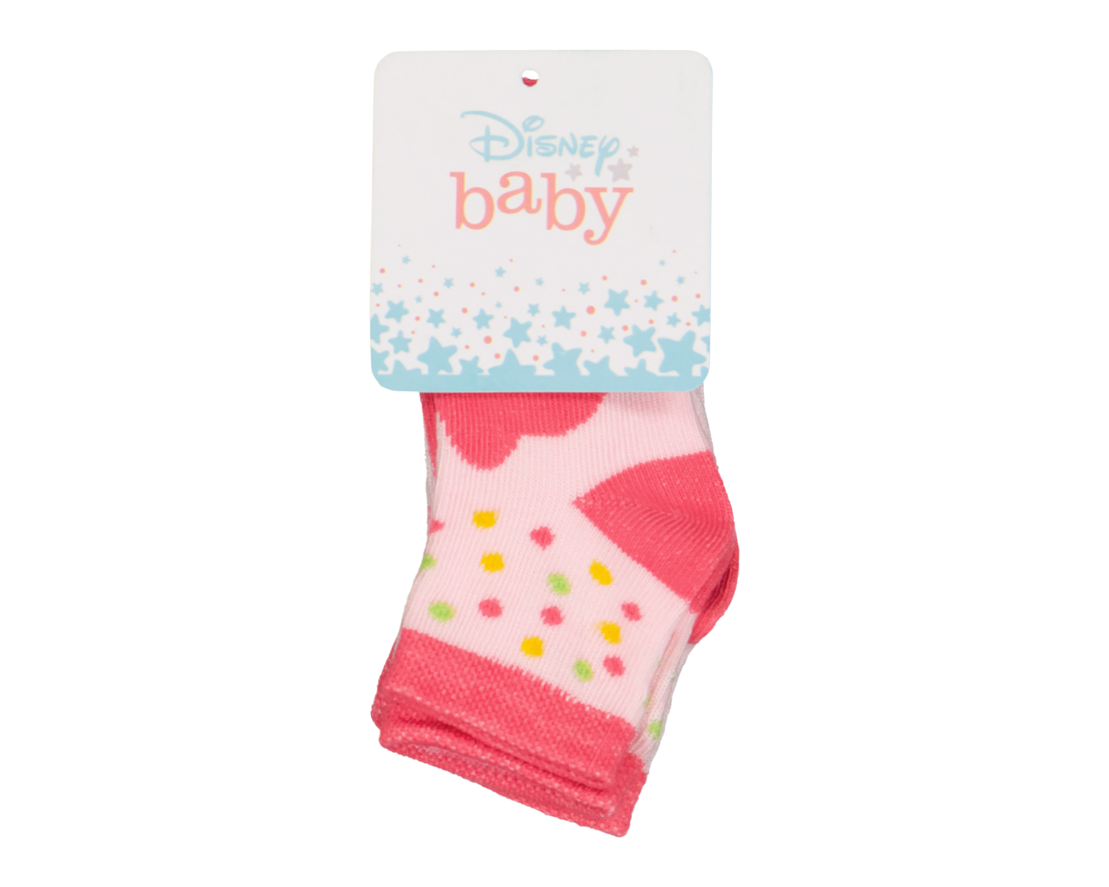 Foto 4 pulgar | Foto 3 | Calcetas Disney Minnie Mouse para Bebé Niña 6 Pares