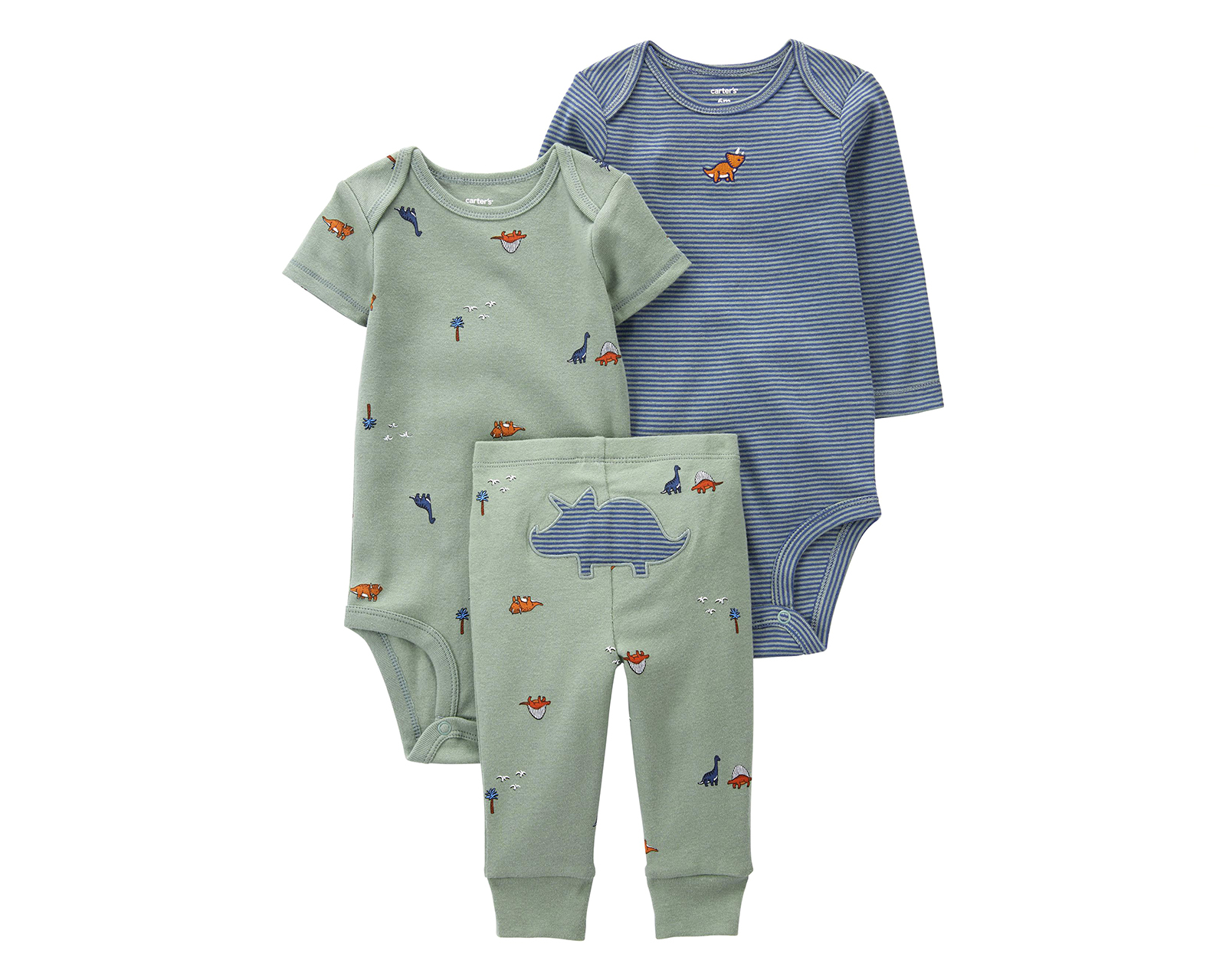 Foto 1 | Foto 1 | Conjunto de Algodón para Bebé Niño Carter's 3 Piezas