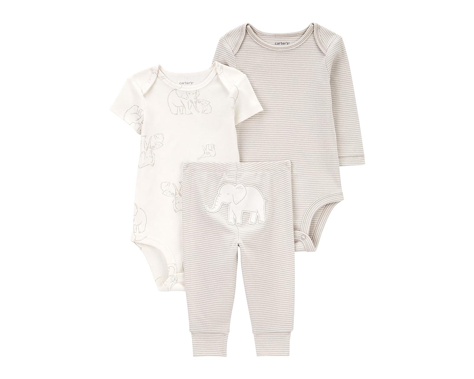 Conjunto de Algodón para Bebé Niño Carter's 3 Piezas