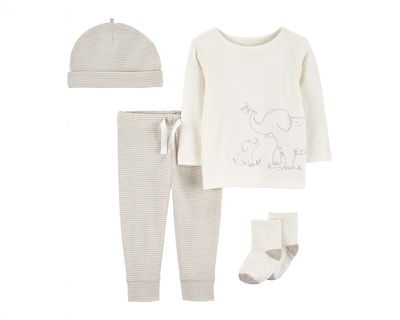 Foto 1 | Foto 1 | Conjunto de Algodón para Bebé Niño Carter´ s 4 Piezas