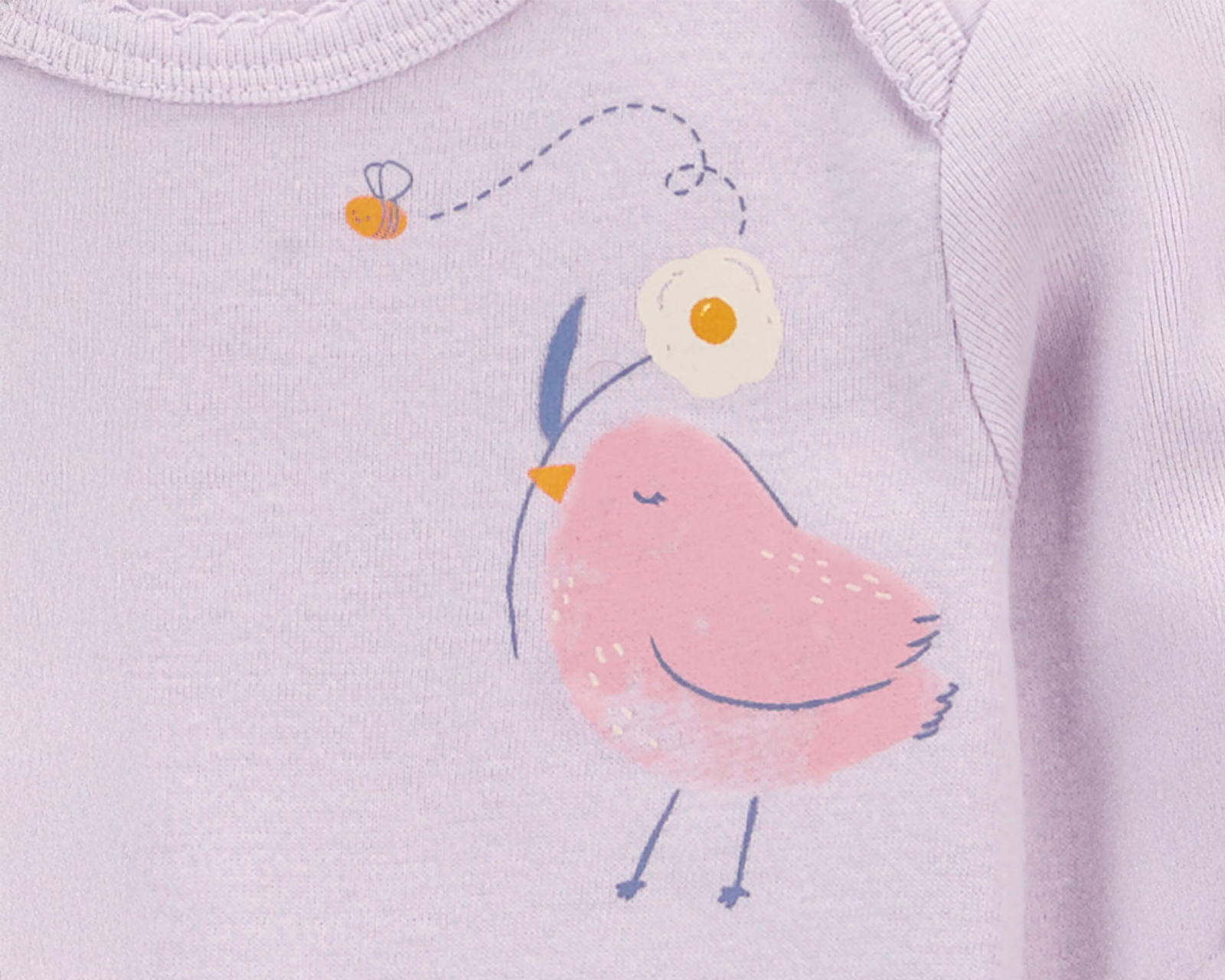 Foto 3 pulgar | Foto 2 | Conjunto de Algodón para Bebé Niña Carter's 3 Piezas