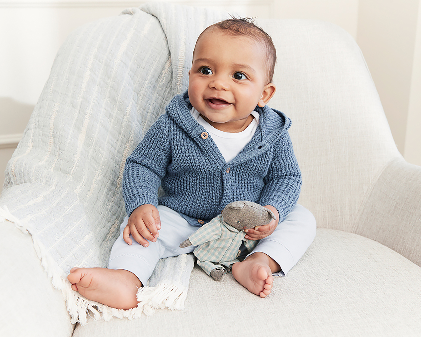 Foto 4 | Foto 4 | Pantalón para Bebé Niño Carter's de Algodón con Jareta 2 Piezas