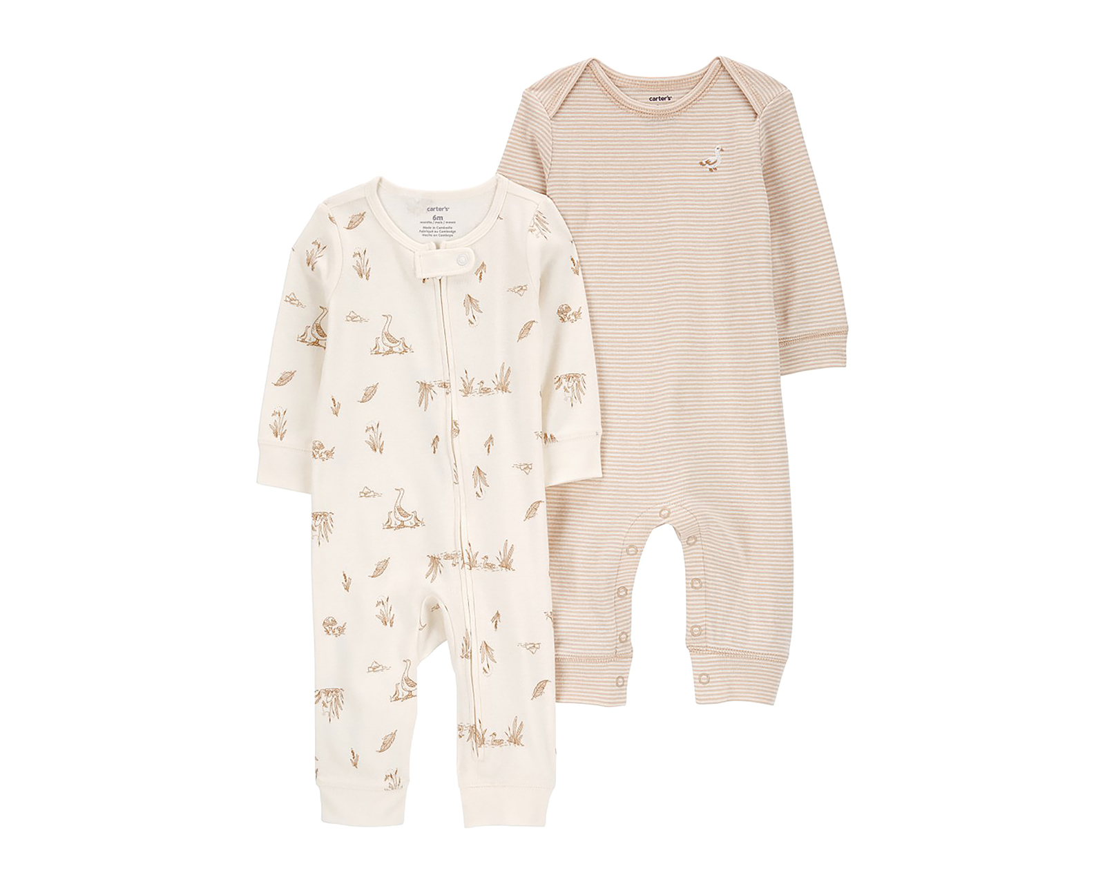 Mameluco para Bebé Niño Cater's de Algodón 2 Piezas