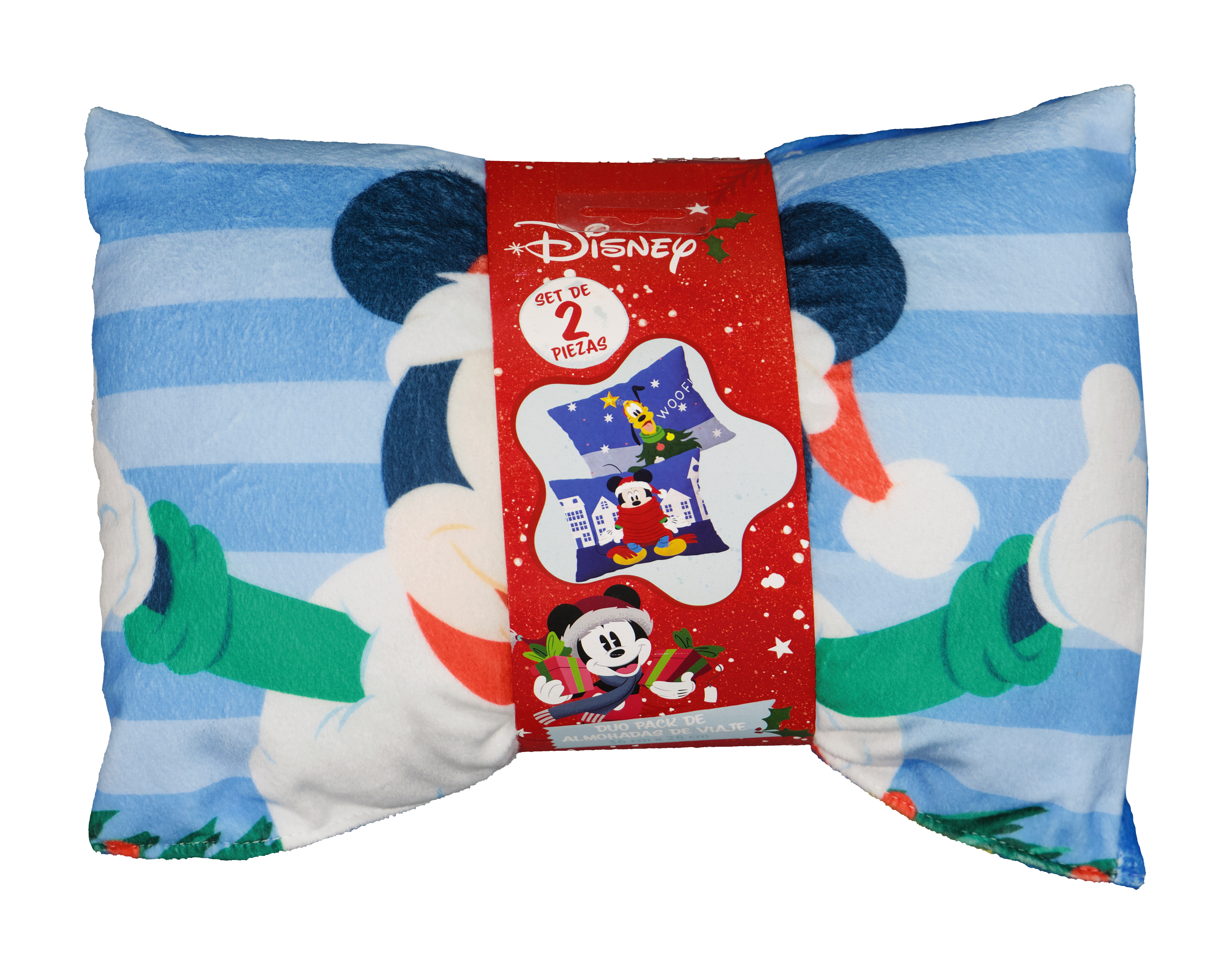 Foto 1 | Foto 1 | Almohada de Viaje Disney Mickey y Pluto 2 Piezas