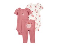 Conjunto para Bebé Niña Carter's 3 Piezas