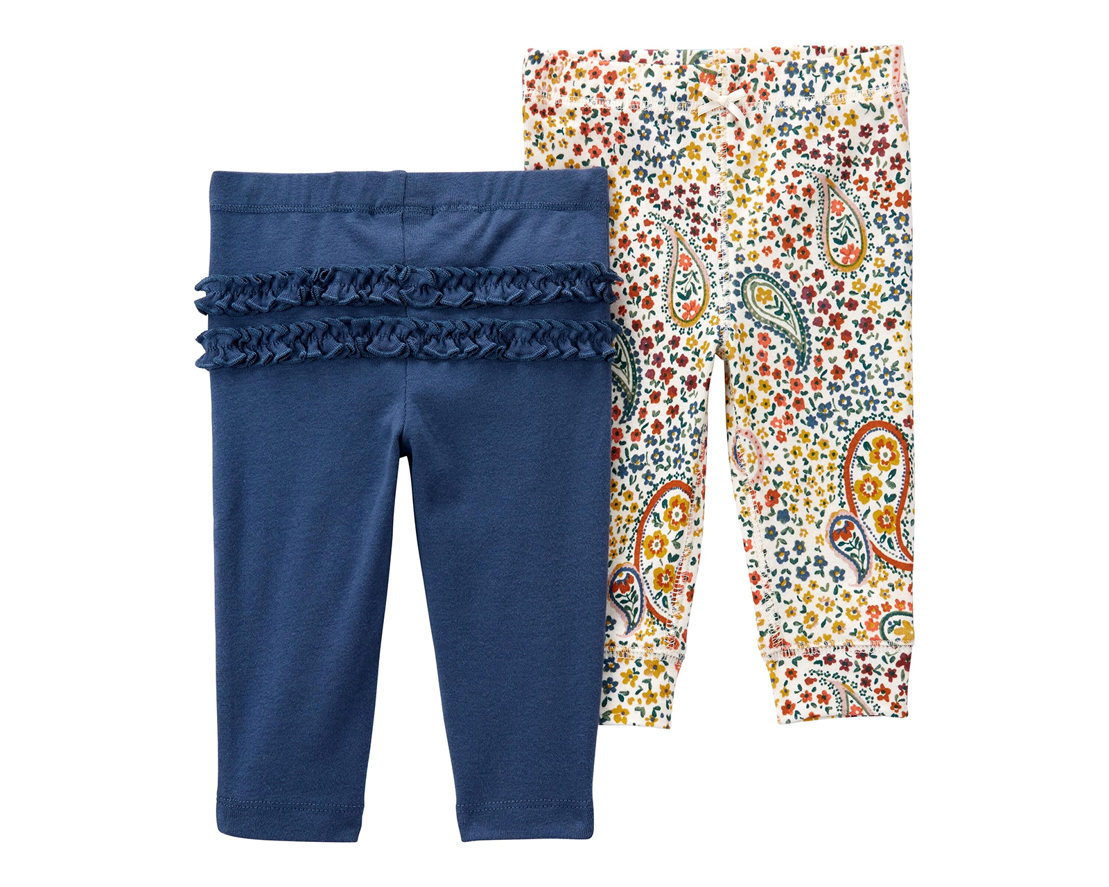 Foto 1 | Foto 1 | Pantalón para Bebé Niña Carter's de Algodón 2 Piezas