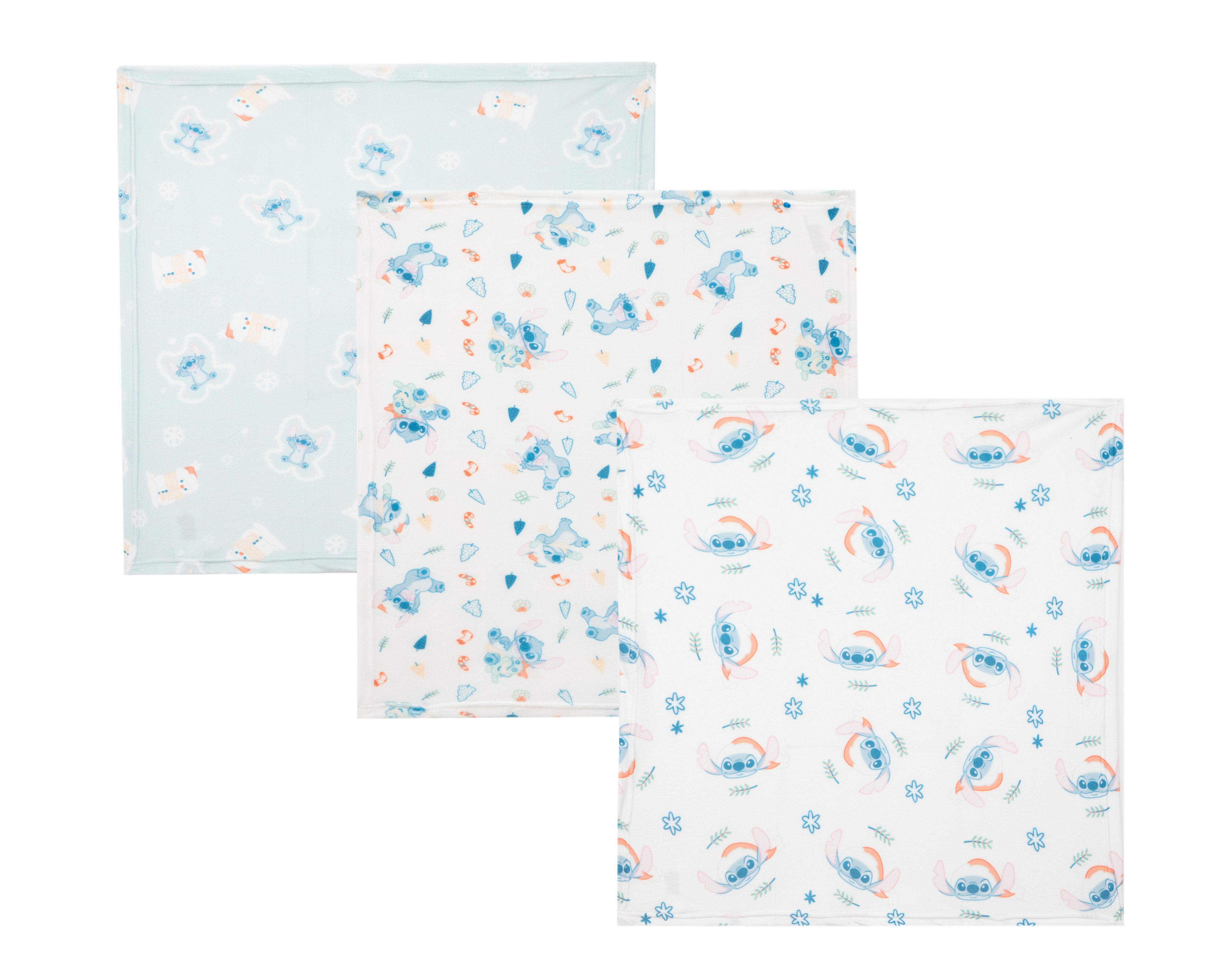 Sábana para Bebé Disney Lilo & Stitch Navideño 3 Piezas