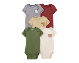 Pañalero para Bebé Niño Carter's de Algodón 5 Piezas