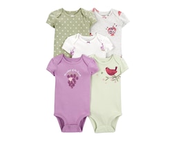 Pañalero para Bebé Niña Carter's de Algodón 5 Piezas