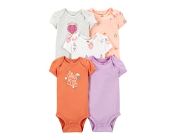 Pañalero para Bebé Niña Carter's de Algodón 5 Piezas