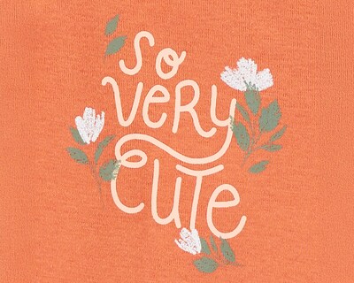 Foto 2 | Foto 2 | Pañalero para Bebé Niña Carter's de Algodón 5 Piezas