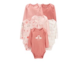 Pañalero para Bebé Niña Carter's de Algodón 6 Piezas