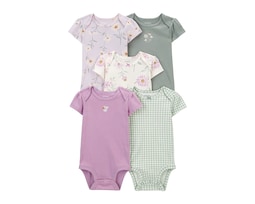 Pañalero para Bebé Niña Carter's de Algodón 5 Piezas