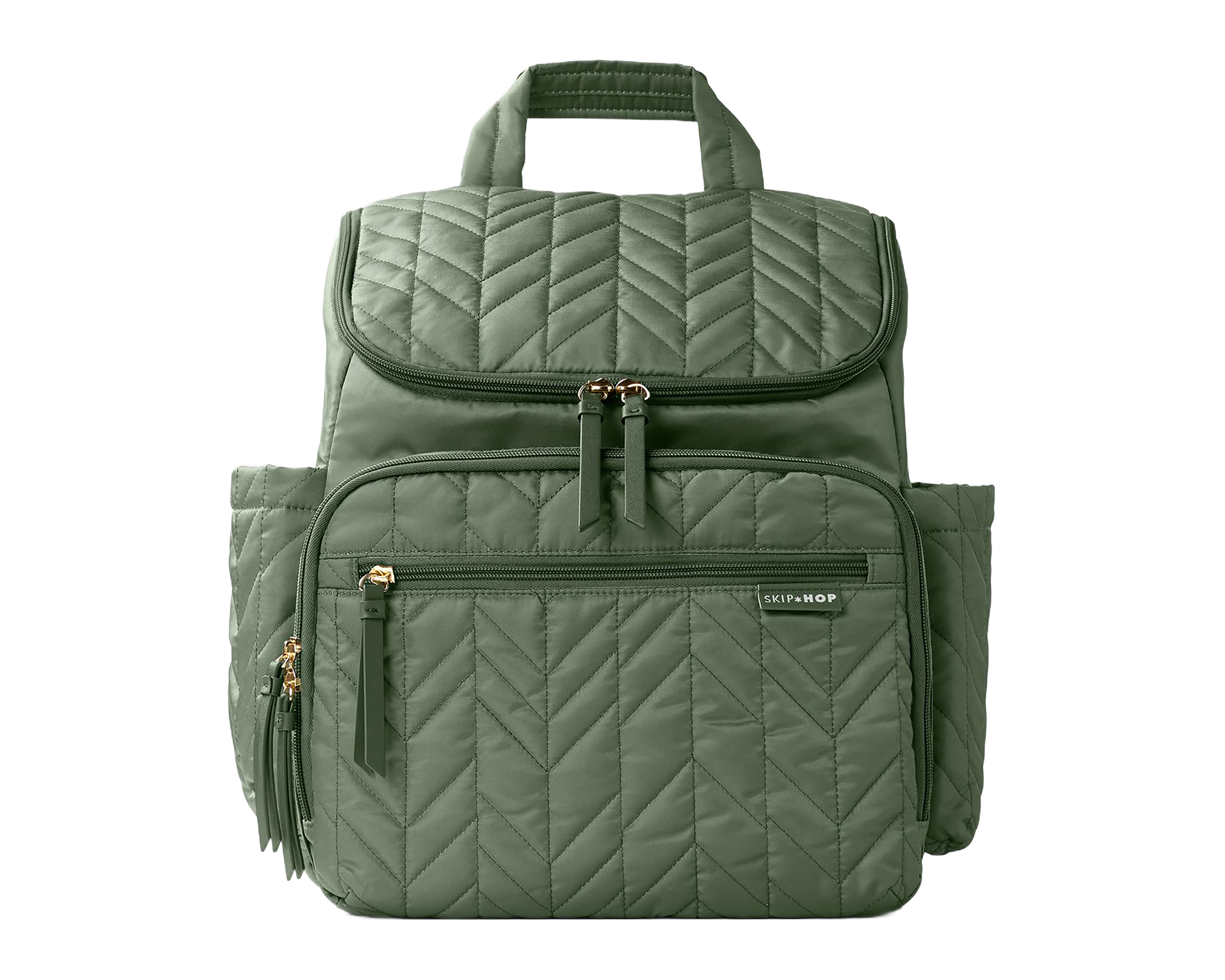 Foto 2 pulgar | Foto 1 | Pañalera Verde Skip Hop