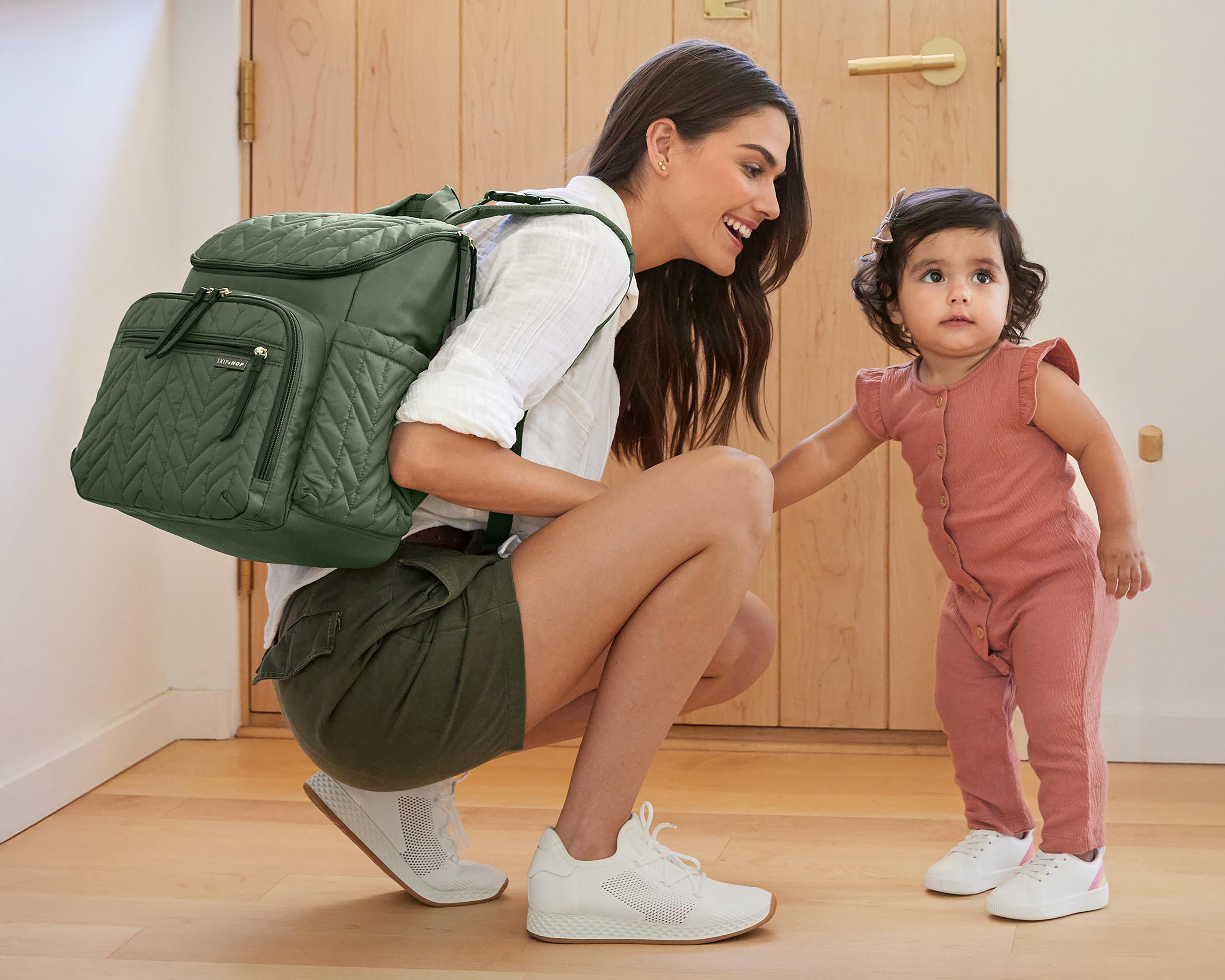 Foto 7 | Foto 7 | Pañalera Verde Skip Hop