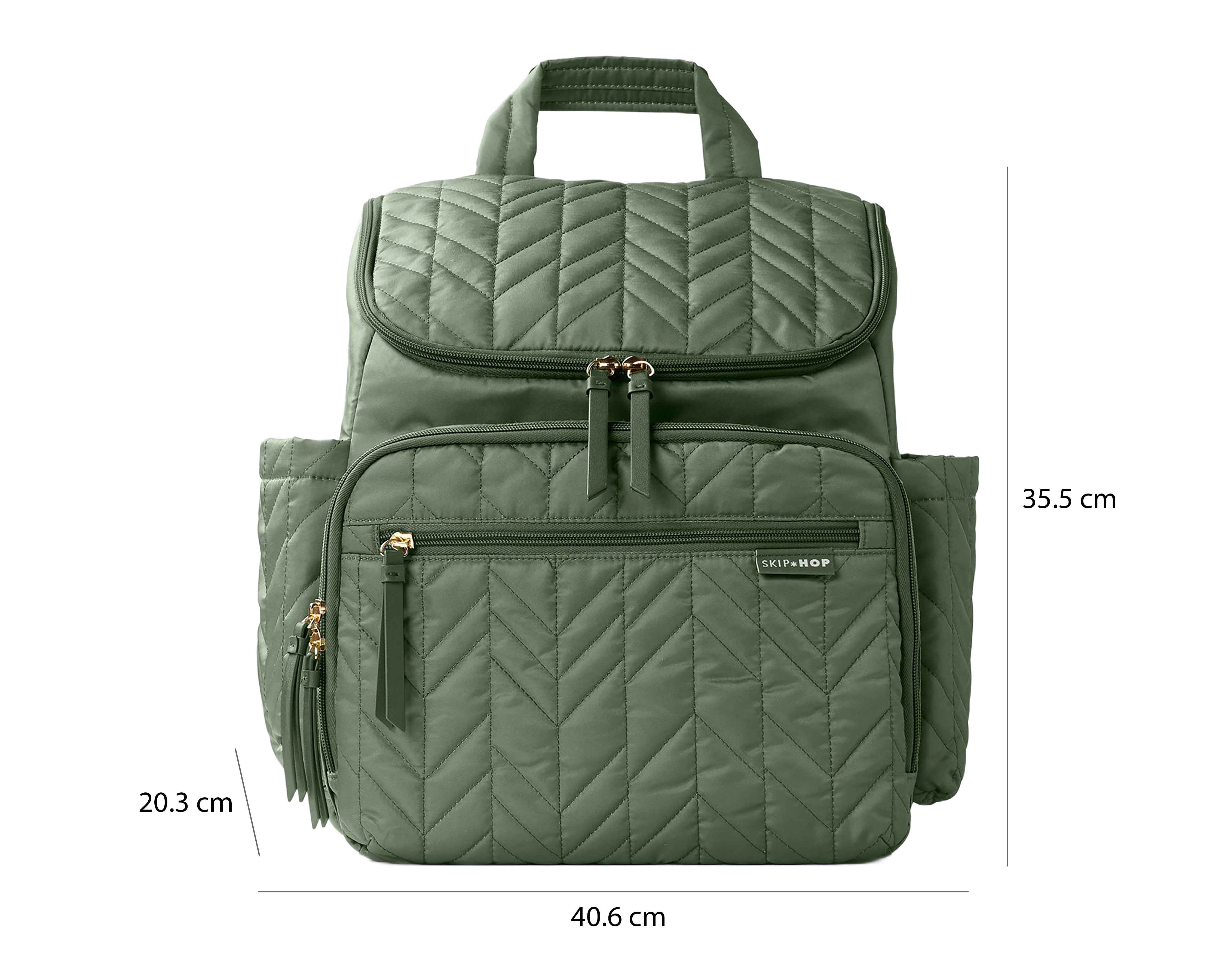 Foto 8 | Foto 8 | Pañalera Verde Skip Hop