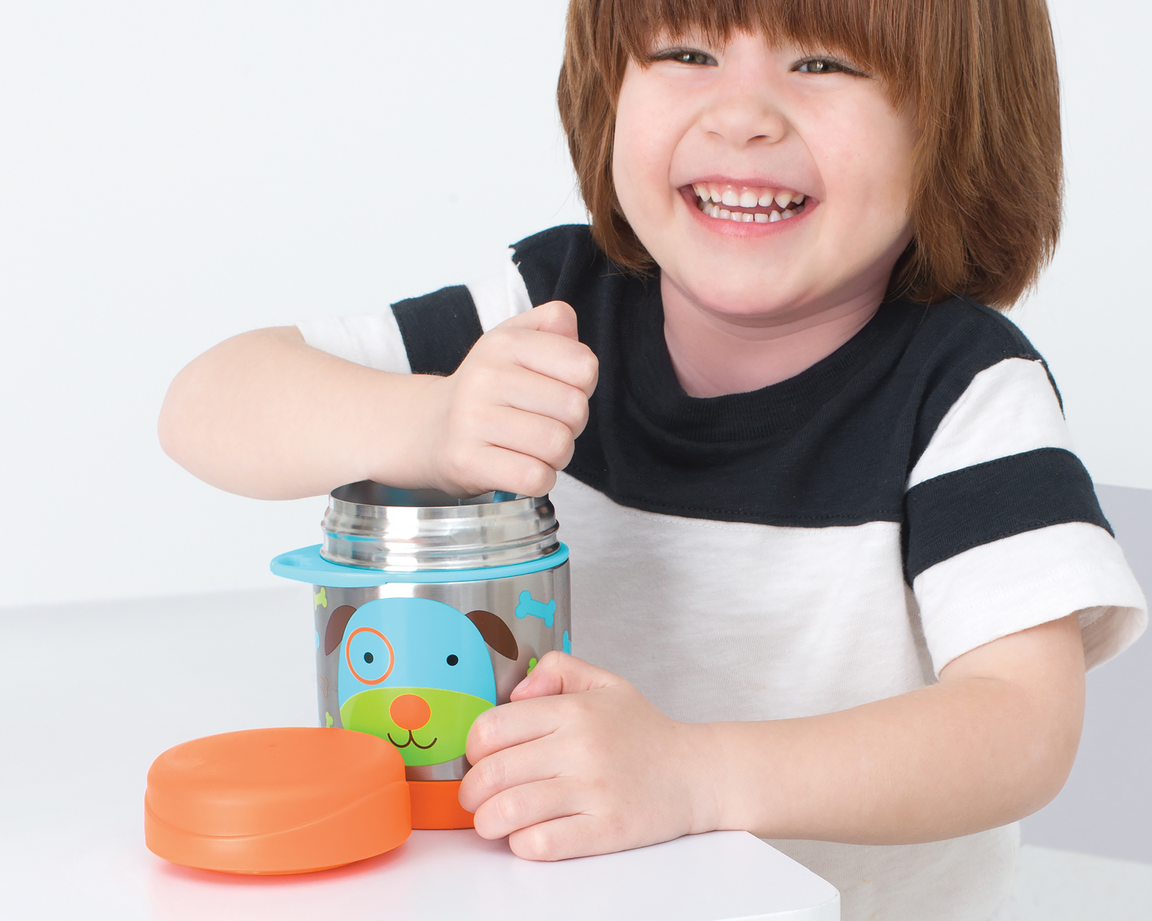 Foto 4 pulgar | Foto 3 | Tarro Térmico para Comida Skip Hop