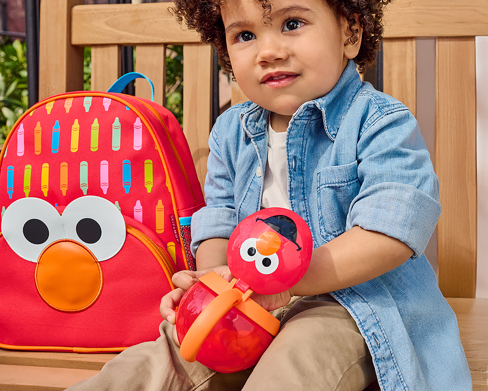 Foto 5 pulgar | Foto 4 | Mochila Skip Hop Elmo