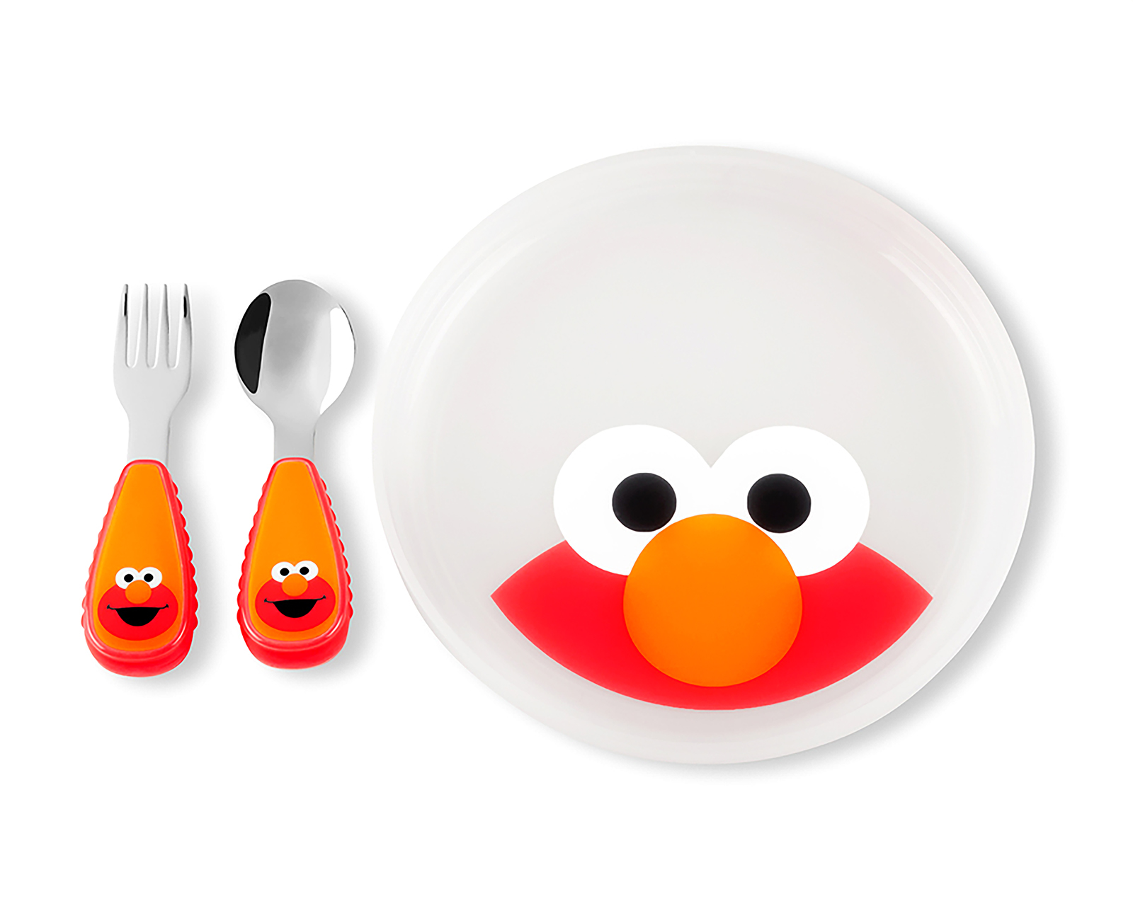 Foto 3 pulgar | Foto 2 | Vajilla de Plástico Anaranjada 1 Persona 5 Piezas