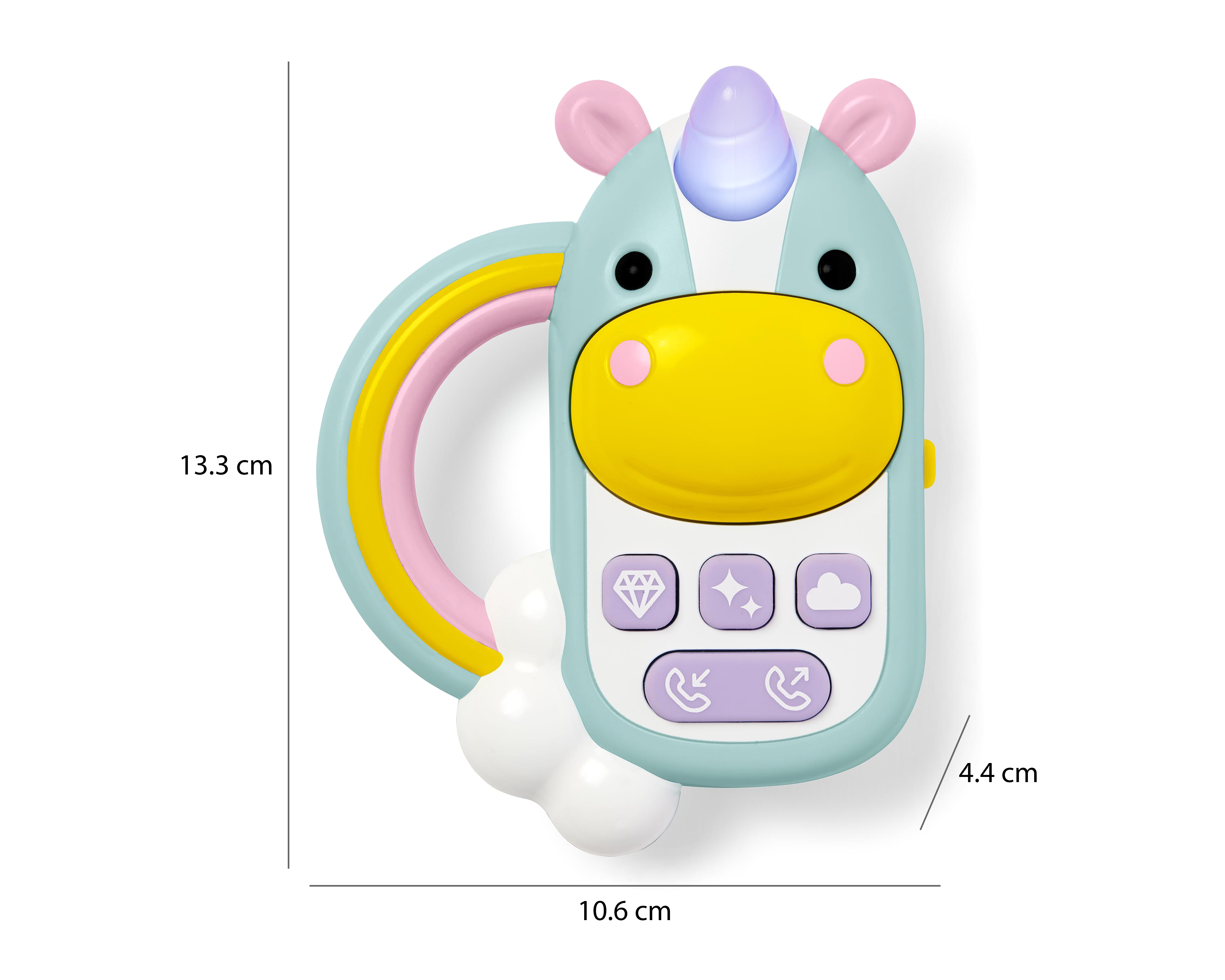 Foto 6 pulgar | Foto 5 | Teléfono Interactivo Unicornio Skip Hop con Sonido