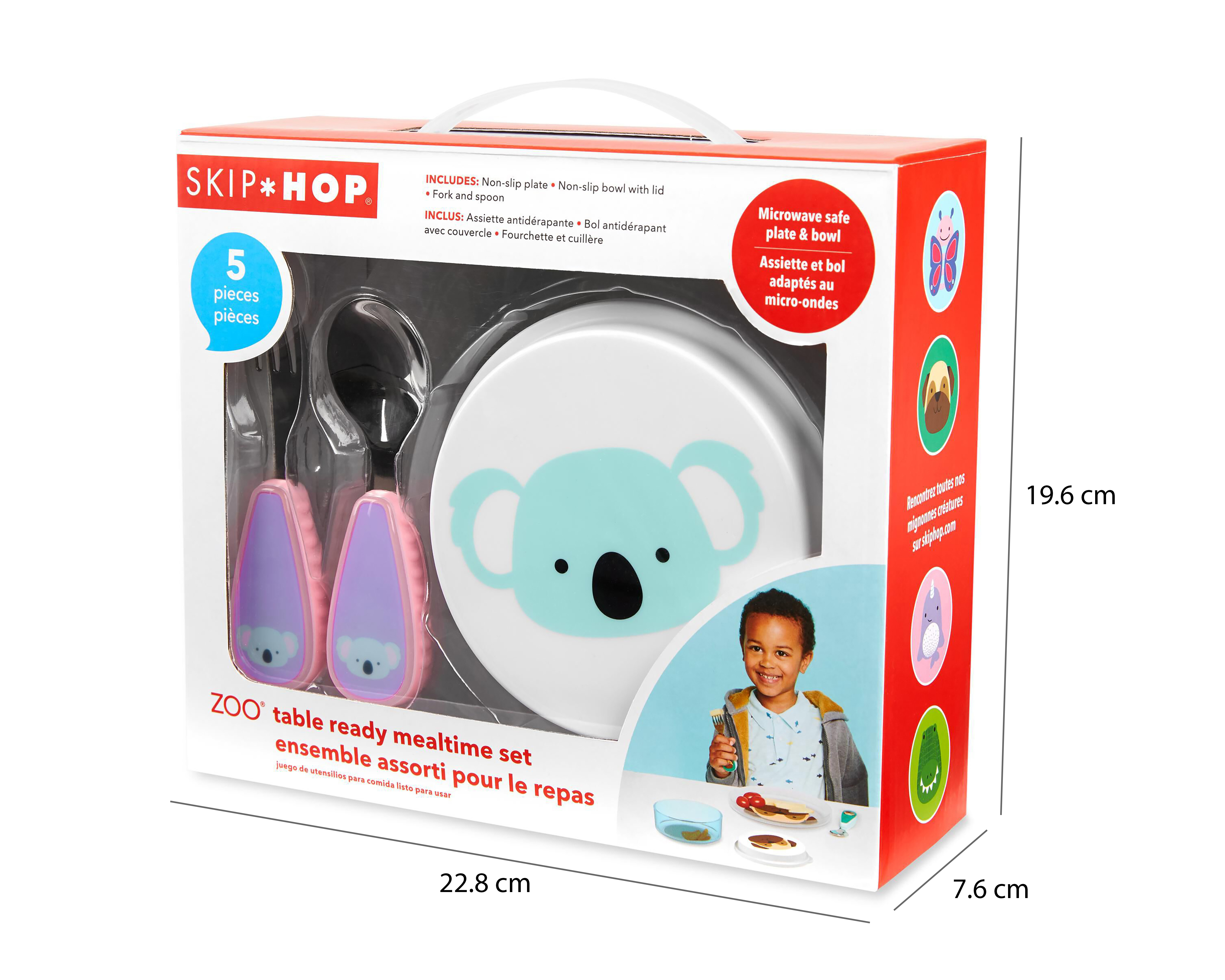 Foto 5 pulgar | Foto 4 | Vajilla de Plástico Blanca 1 Persona 5 Piezas