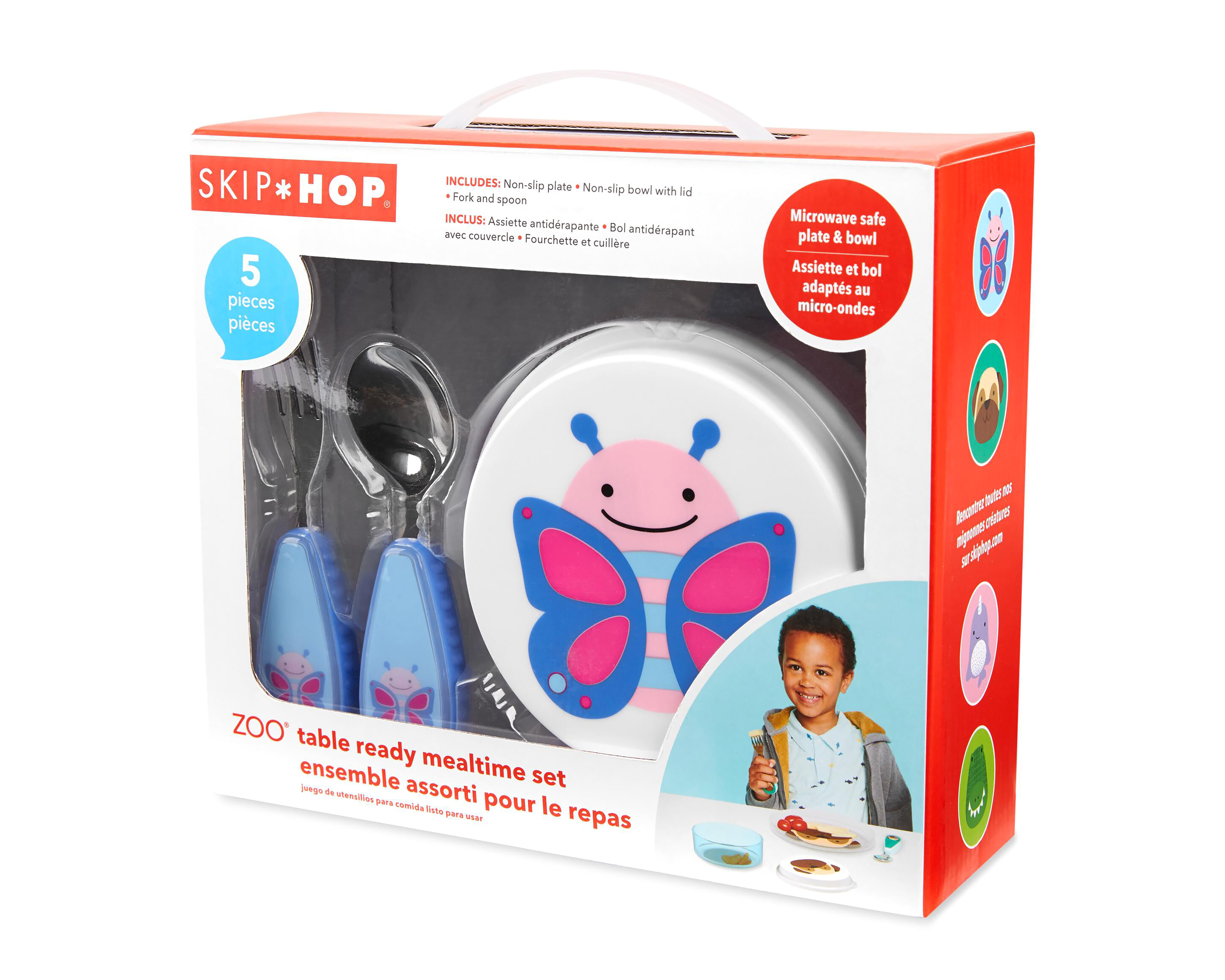 Foto 5 pulgar | Foto 4 | Vajilla de Plástico Rosa 1 Persona 5 Piezas