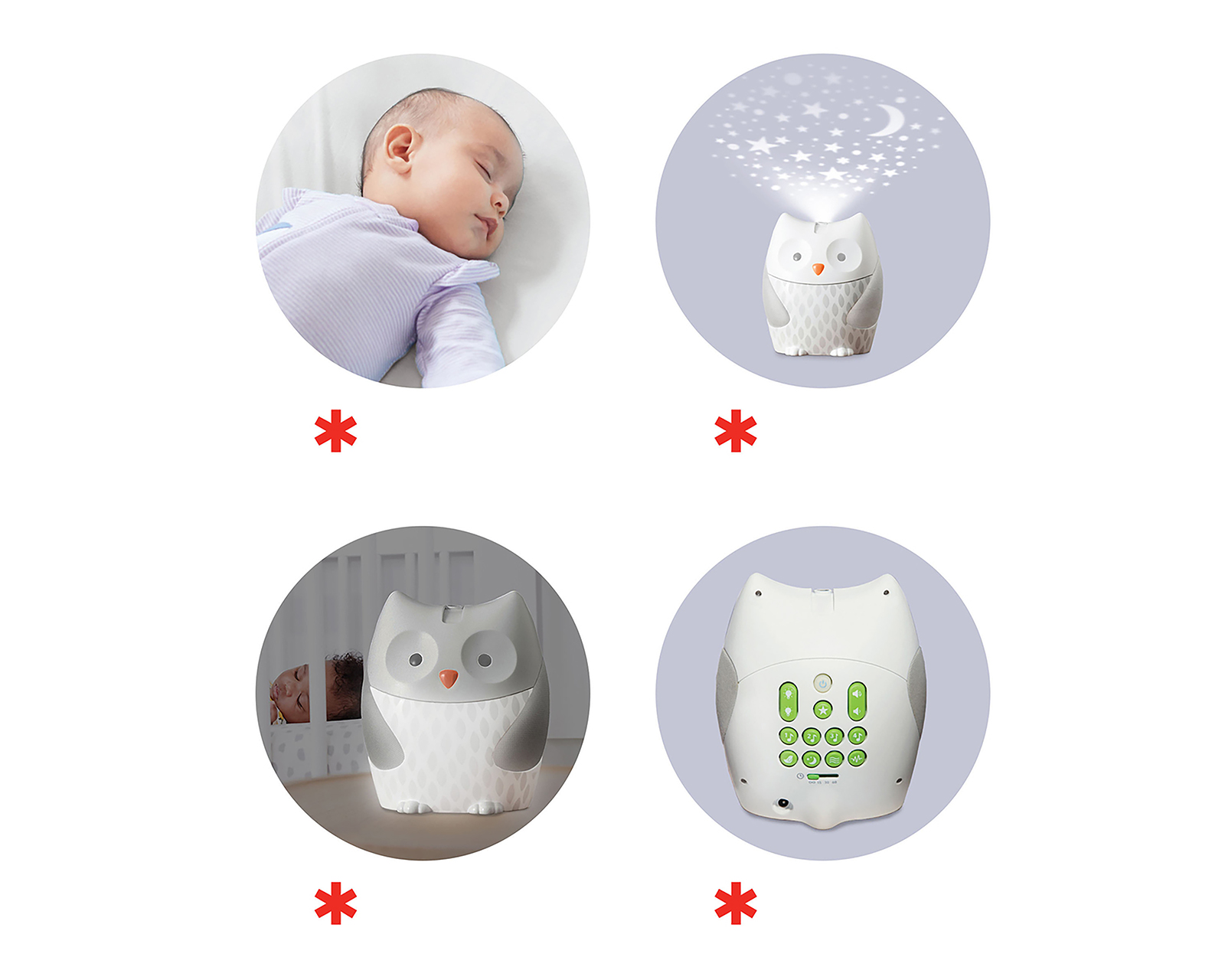 Foto 4 pulgar | Foto 3 | Máquina de Sonido Relajante para Bebé Skip Hop con Luz