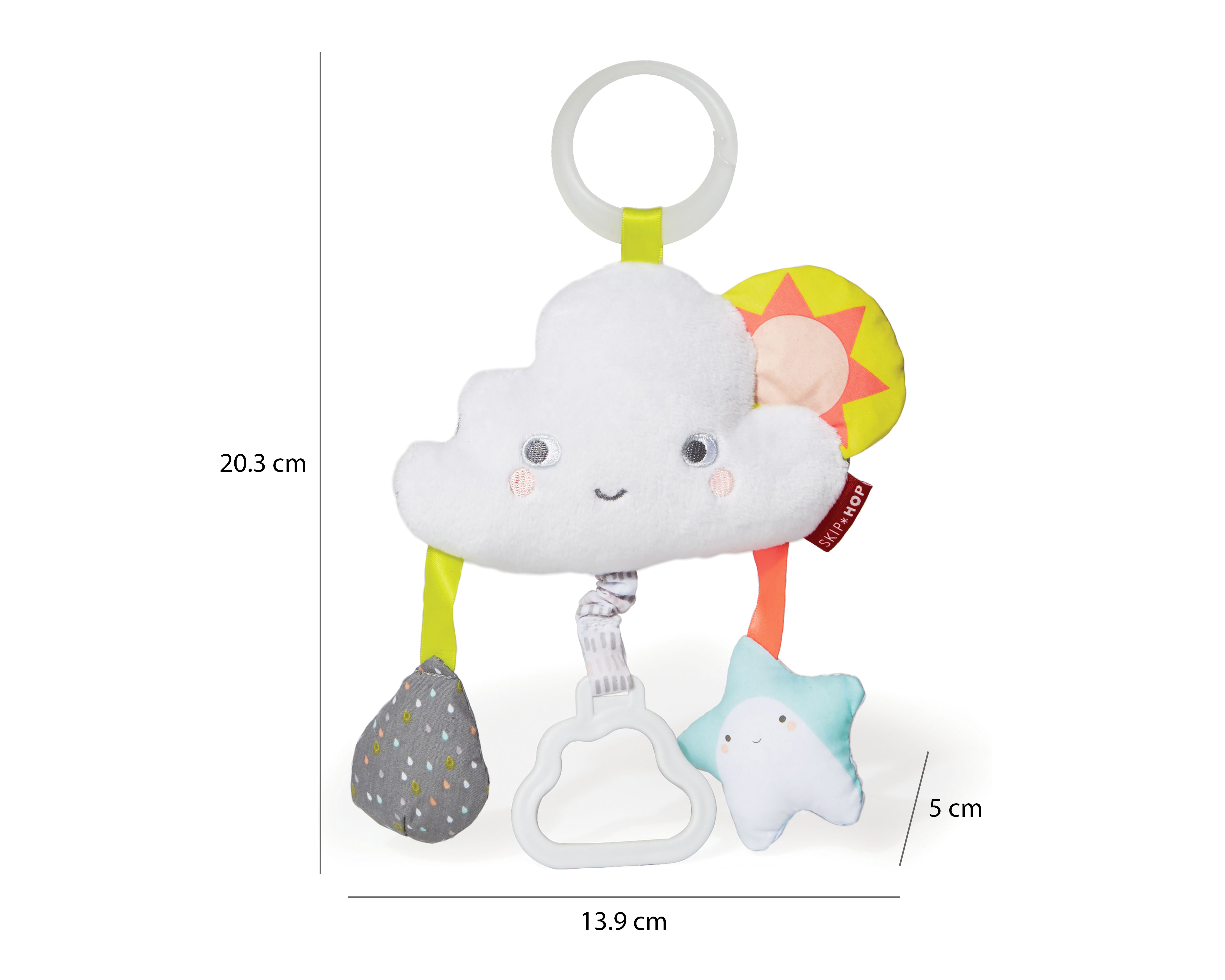Foto 5 pulgar | Foto 4 | Juguete para Carriola Nube Skip Hop