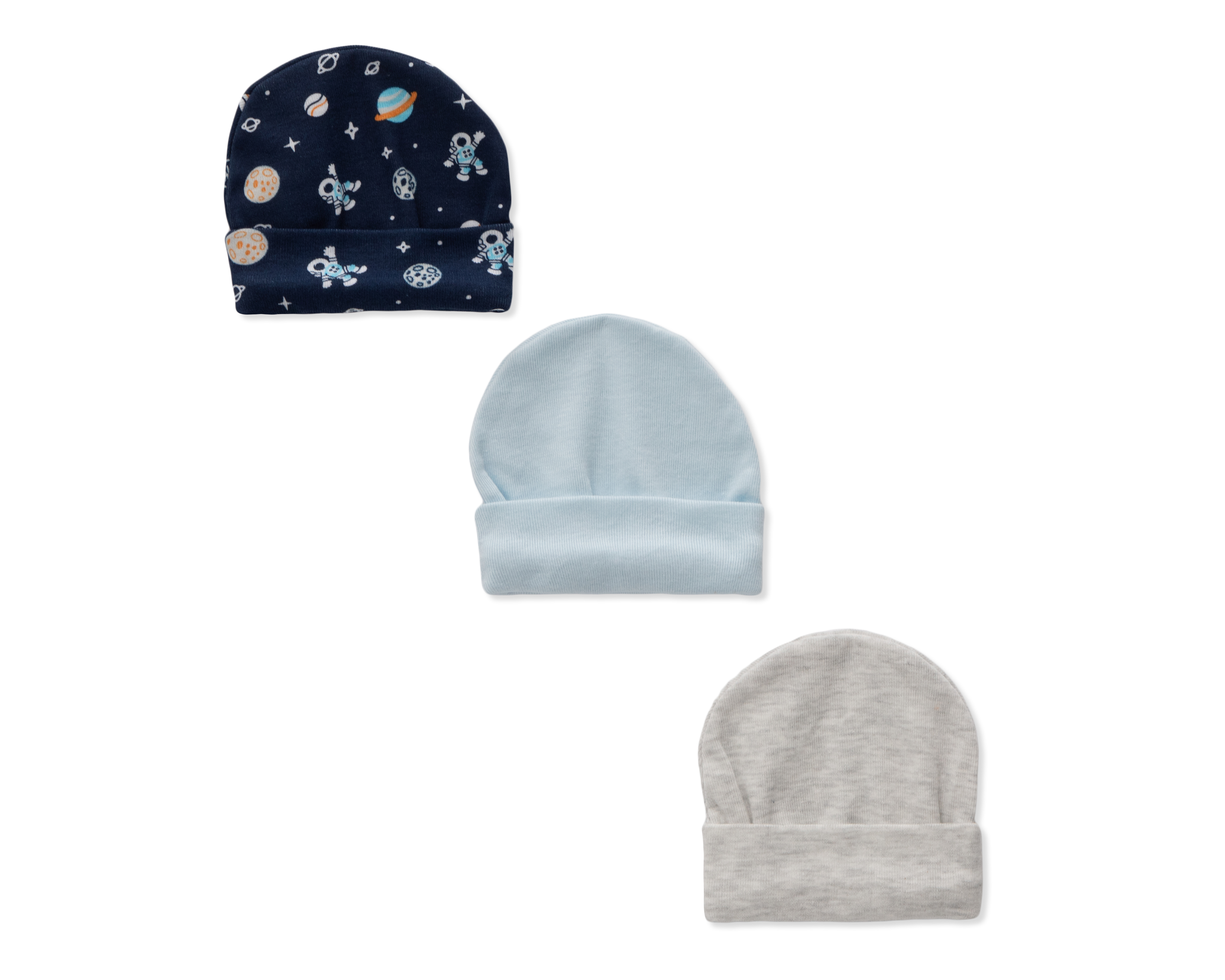 Gorro para Bebé Niño Baby Colors 3 Piezas