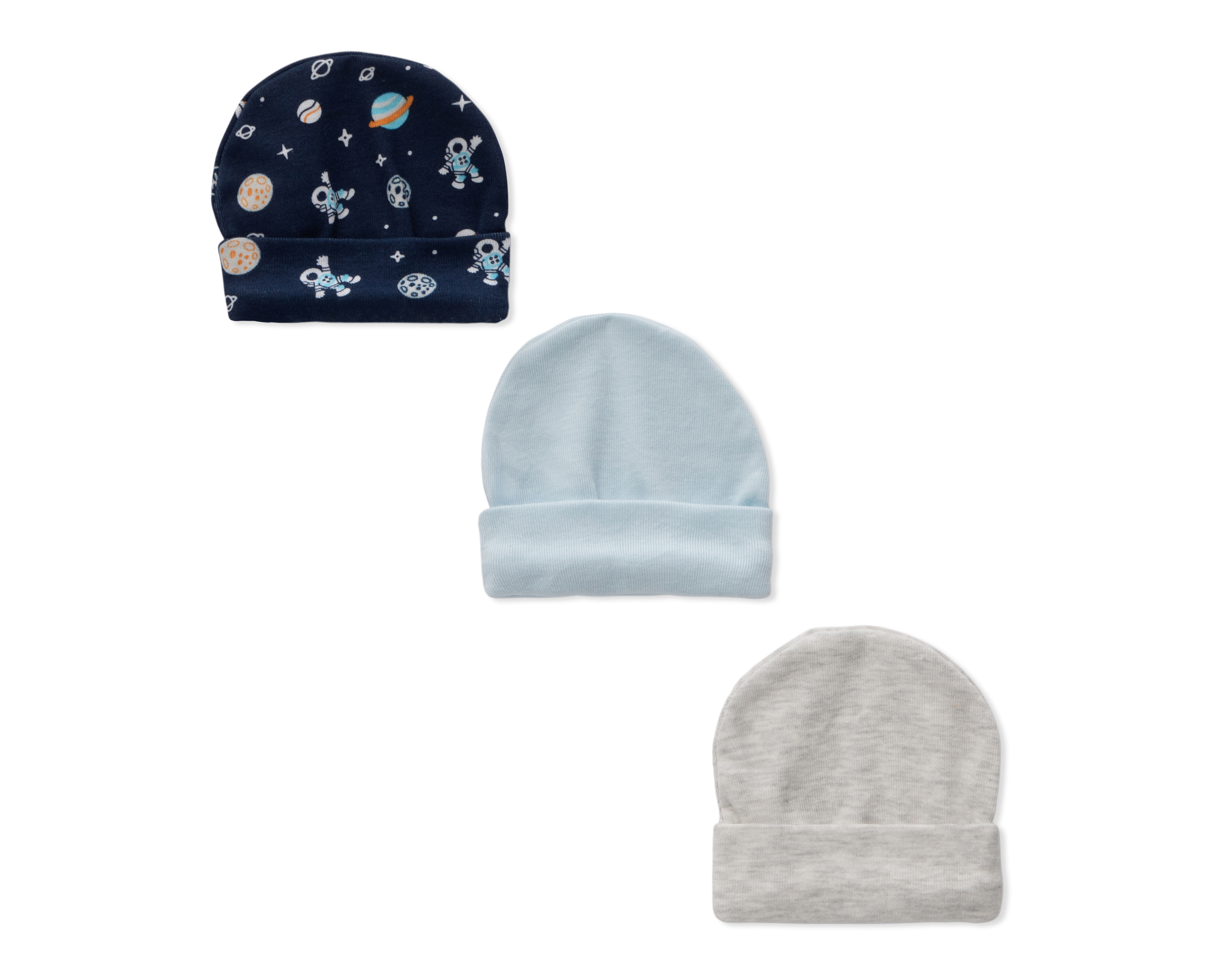 Foto 3 pulgar | Foto 2 | Gorro para Bebé Niño Baby Colors 3 Piezas