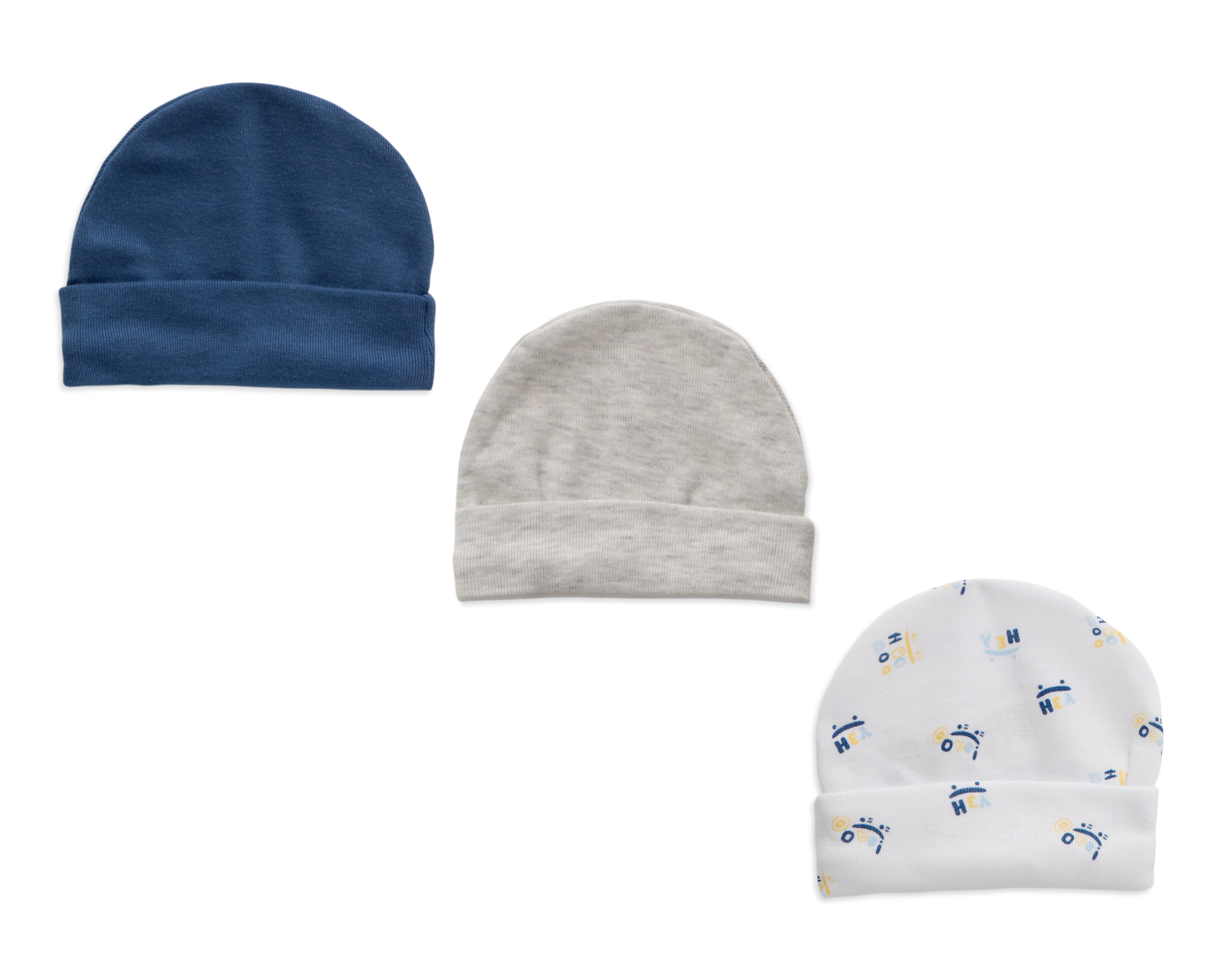 Foto 2 | Foto 2 | Gorro para Bebé Niño Baby Colors 3 Piezas