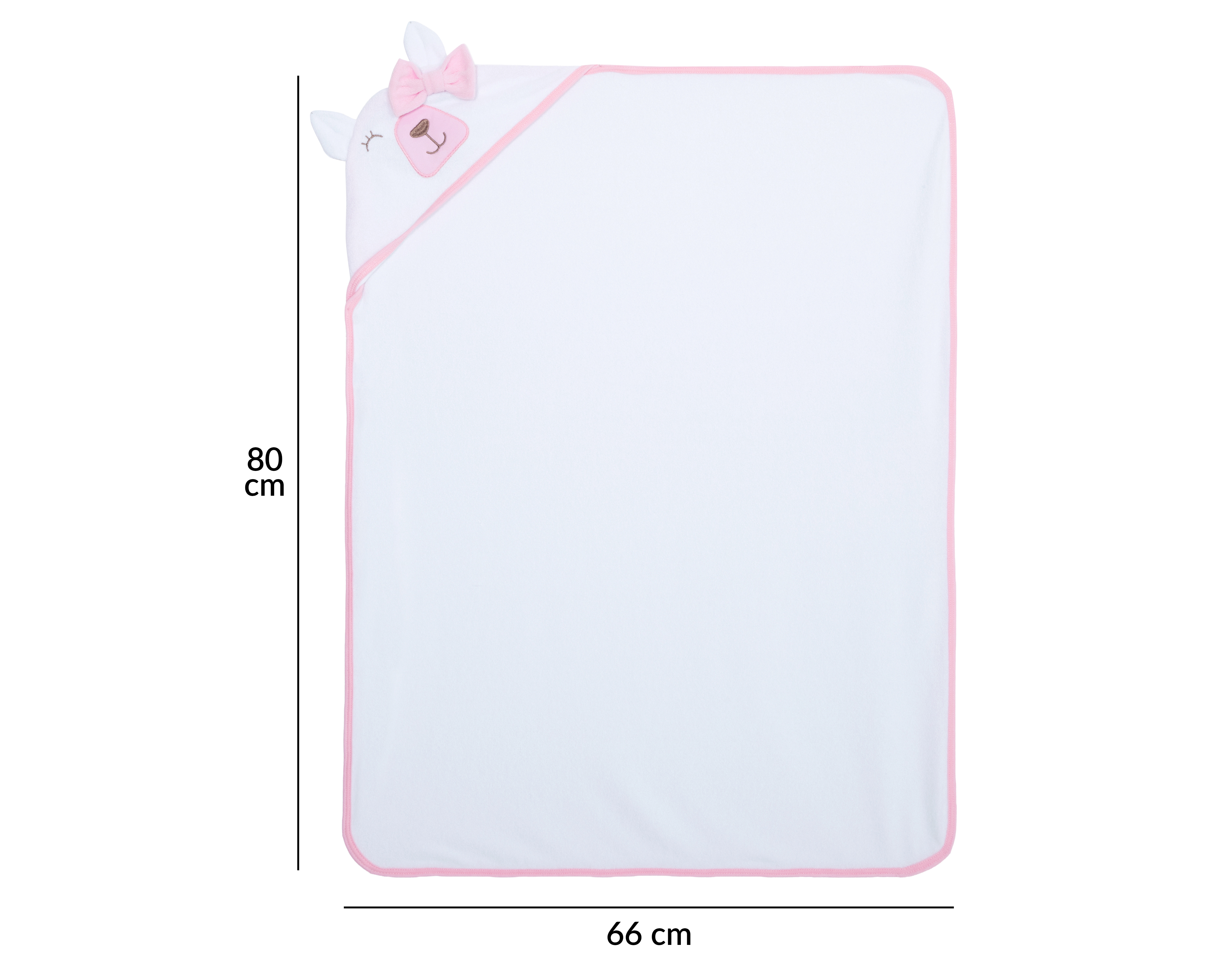 Foto 5 pulgar | Foto 4 | Toalla de Baño y Toalla Facial para Bebé Niña Baby Colors 6 Piezas