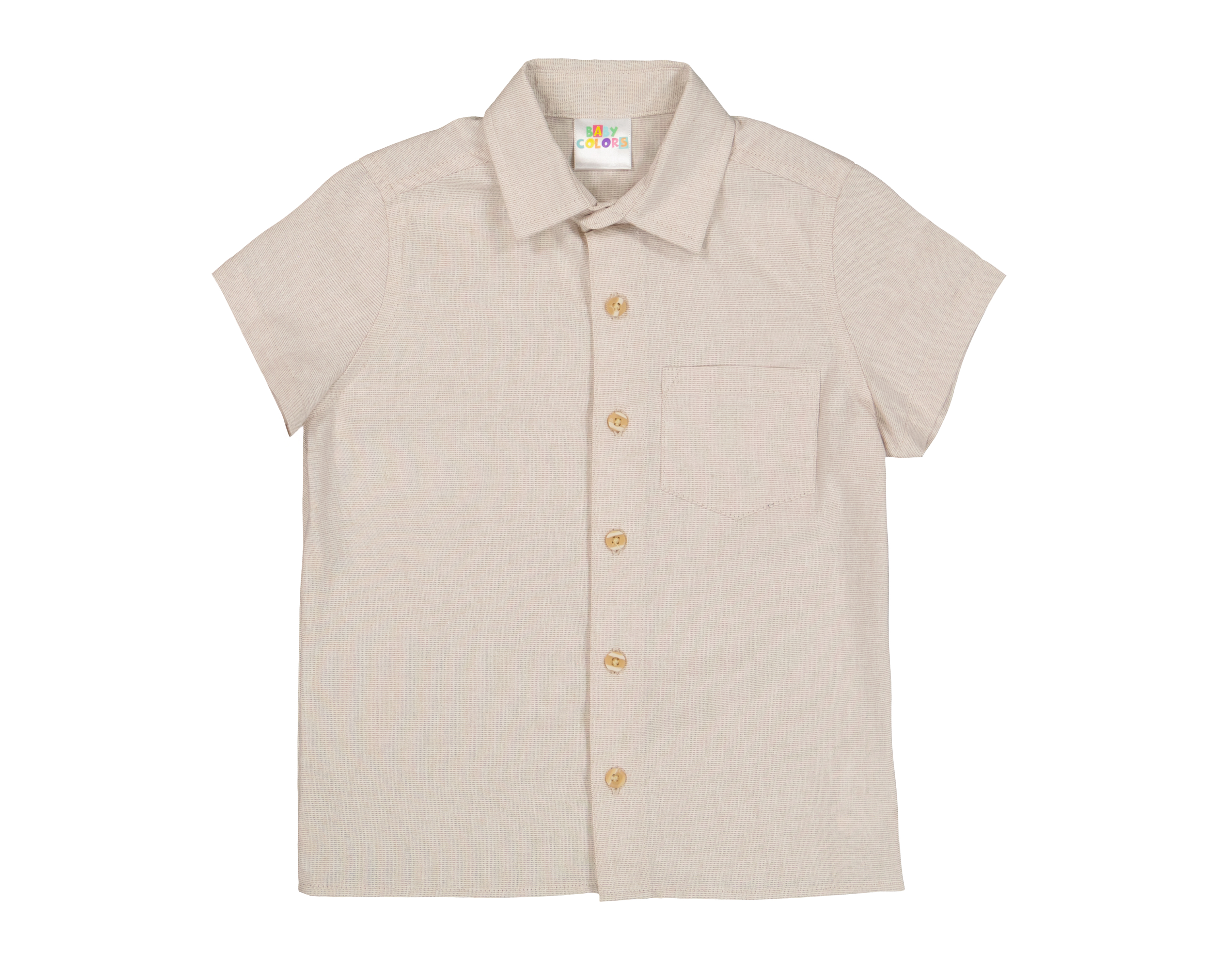 Foto 1 | Foto 1 | Camisa para Bebé Niño Baby Colors Beige