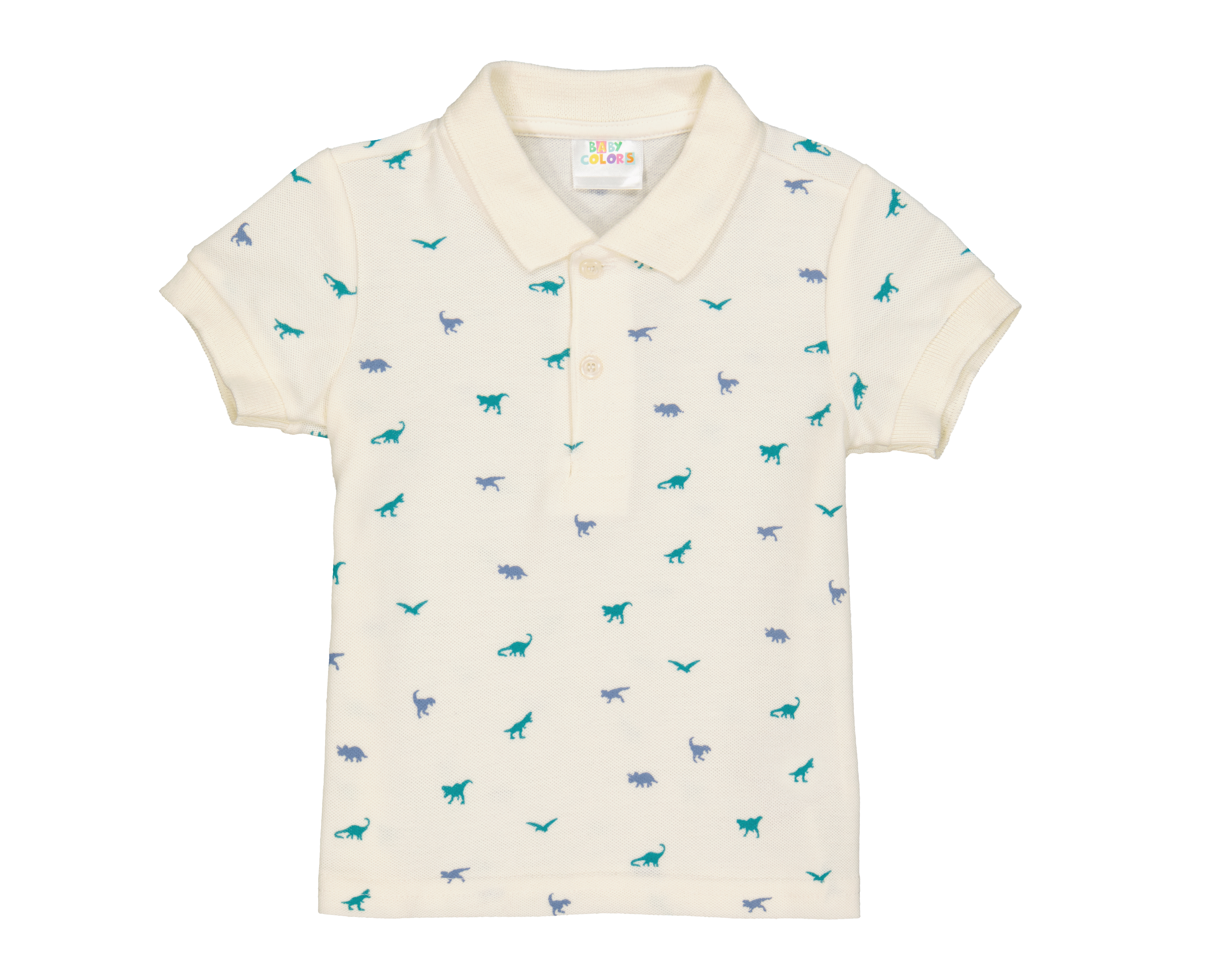 Playera Polo para Bebé Niño Baby Colors Estampada