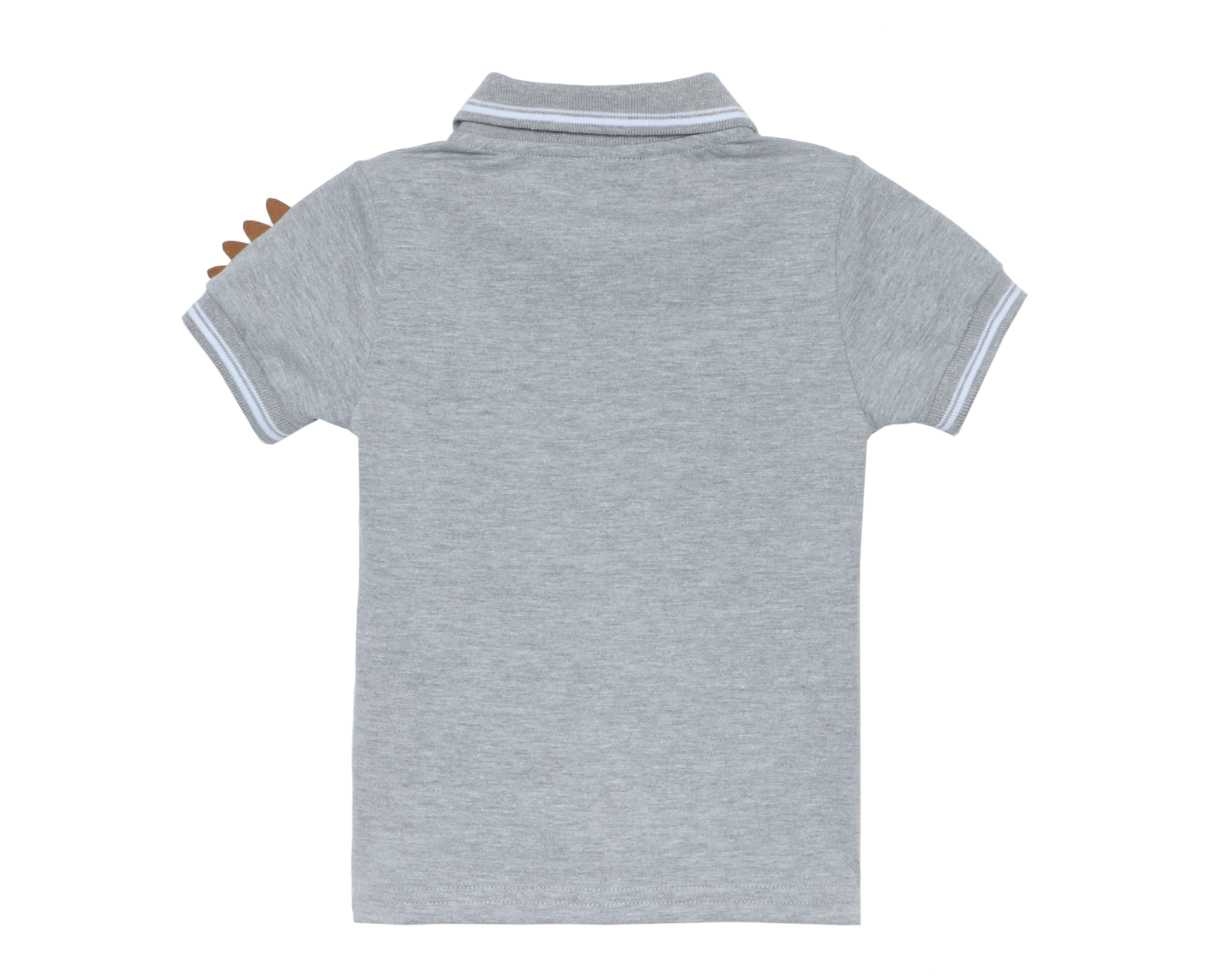 Foto 3 pulgar | Foto 2 | Playera Polo para Bebé Niño Baby Colors Gris